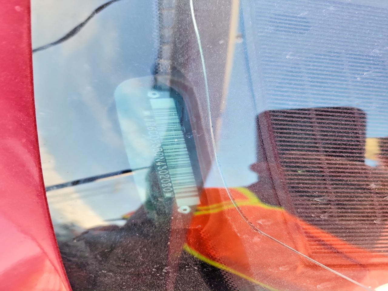 1992 Cadillac Deville Red vin: 1G6CD53B0N4302080