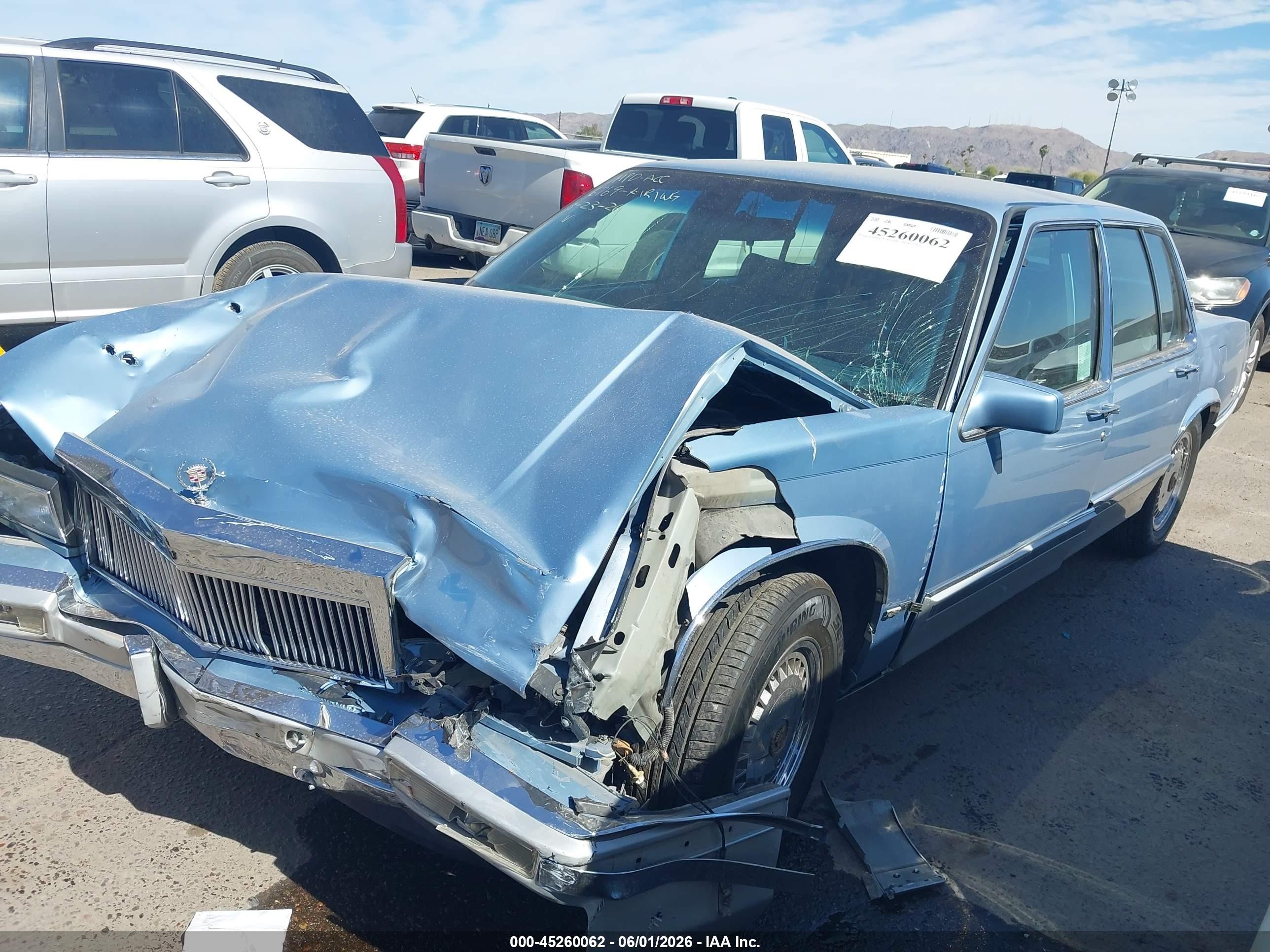 1991 Cadillac Deville   Синий vin: 1G6CD53B1M4341288