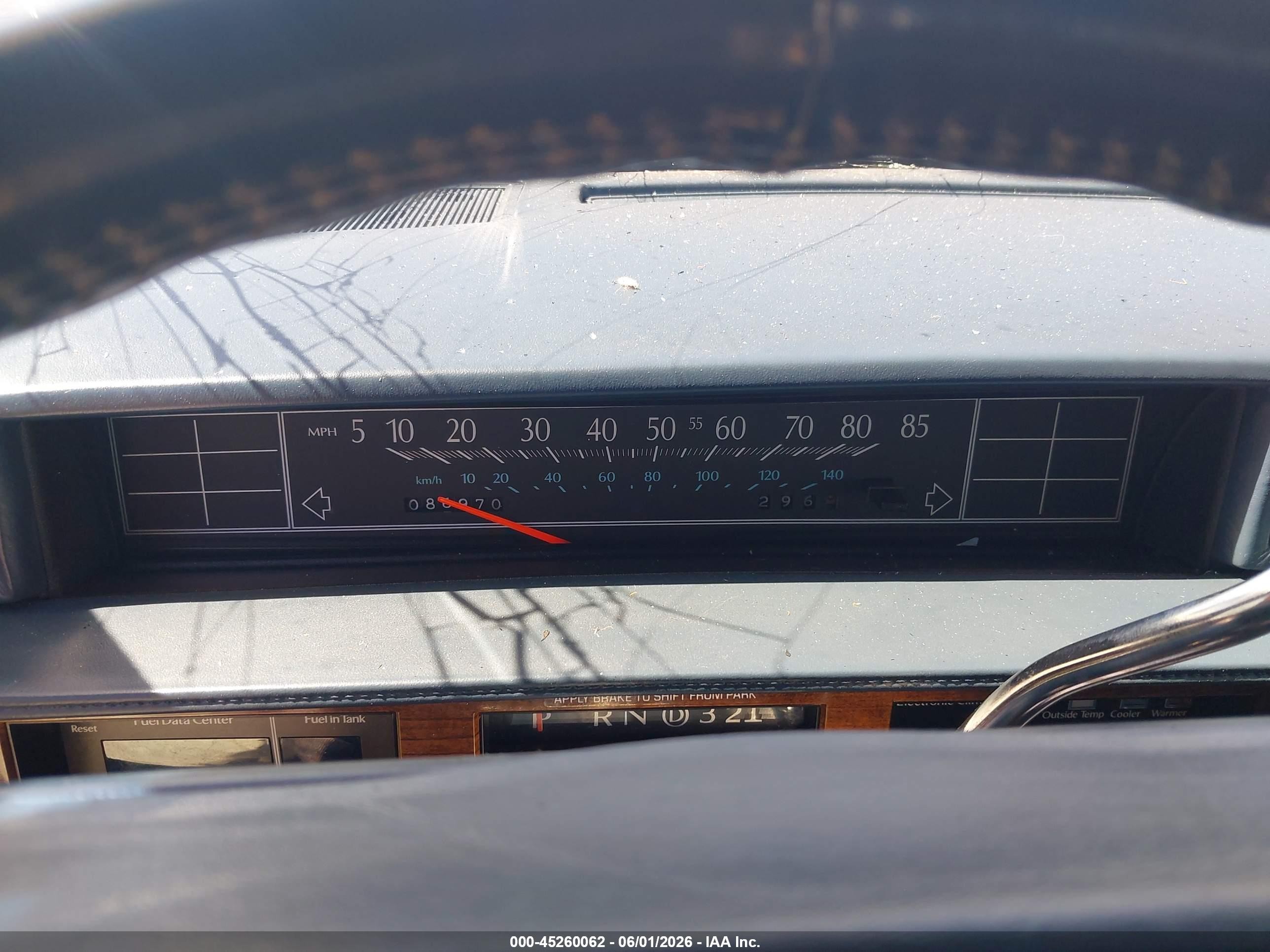 1991 Cadillac Deville   Синий vin: 1G6CD53B1M4341288