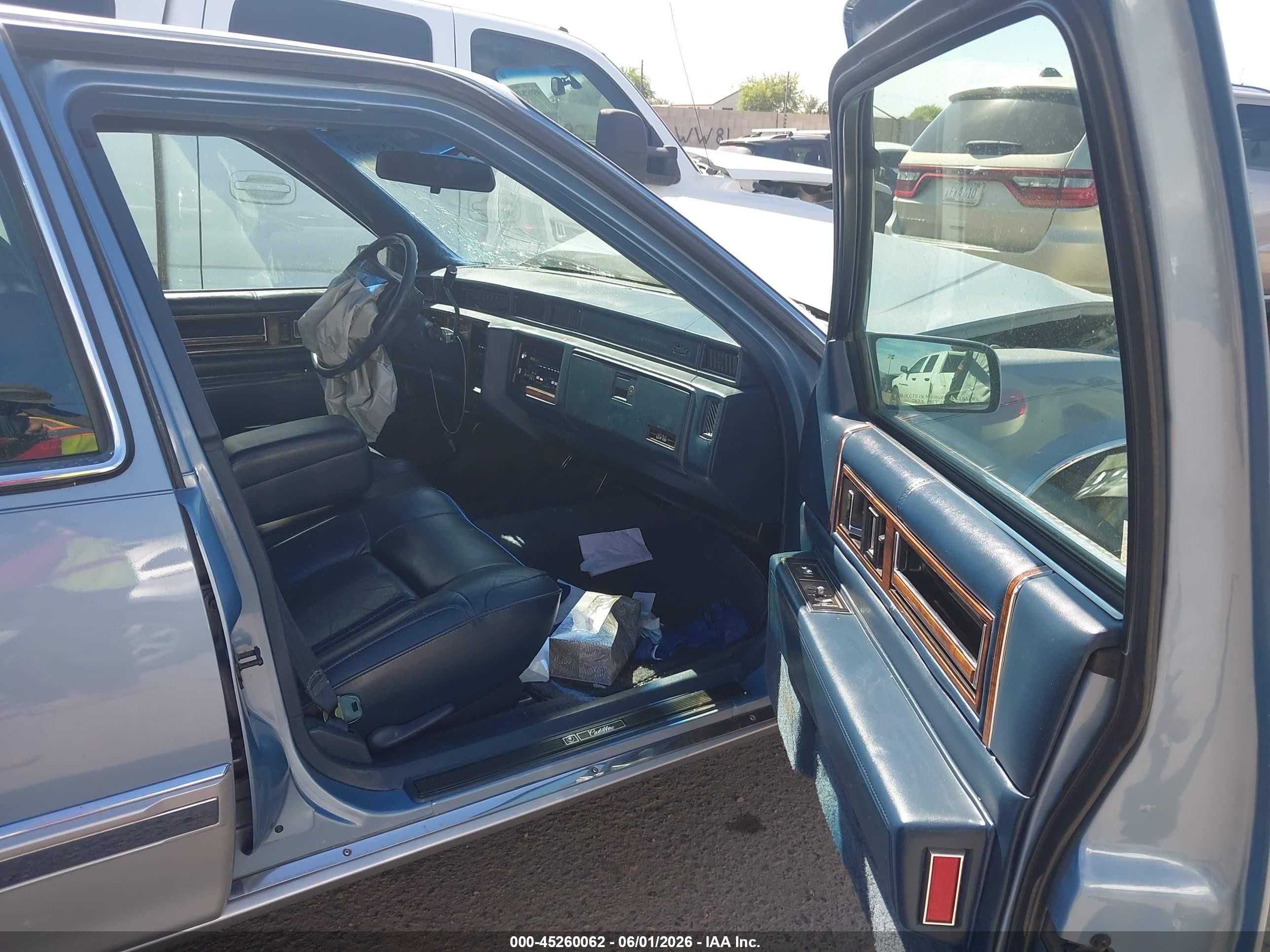 1991 Cadillac Deville   Синий vin: 1G6CD53B1M4341288