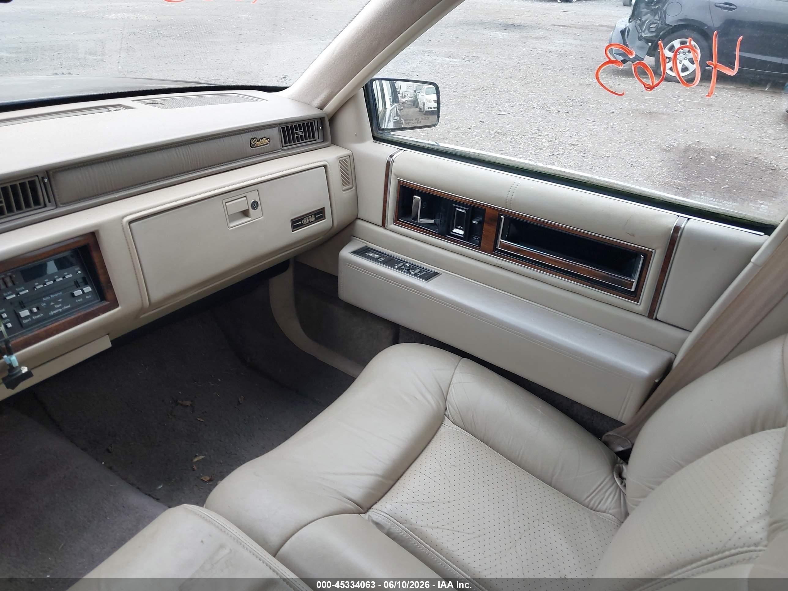 1993 Cadillac Deville   Dark Blue vin: 1G6CD53B7P4290075