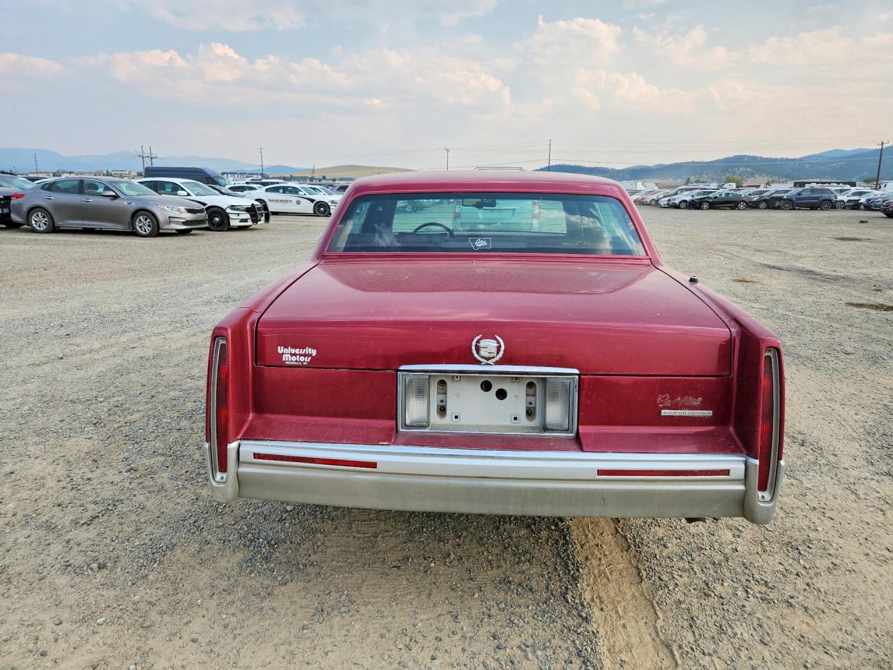 1992 Cadillac Deville Burgundy vin: 1G6CD53B8N4321881