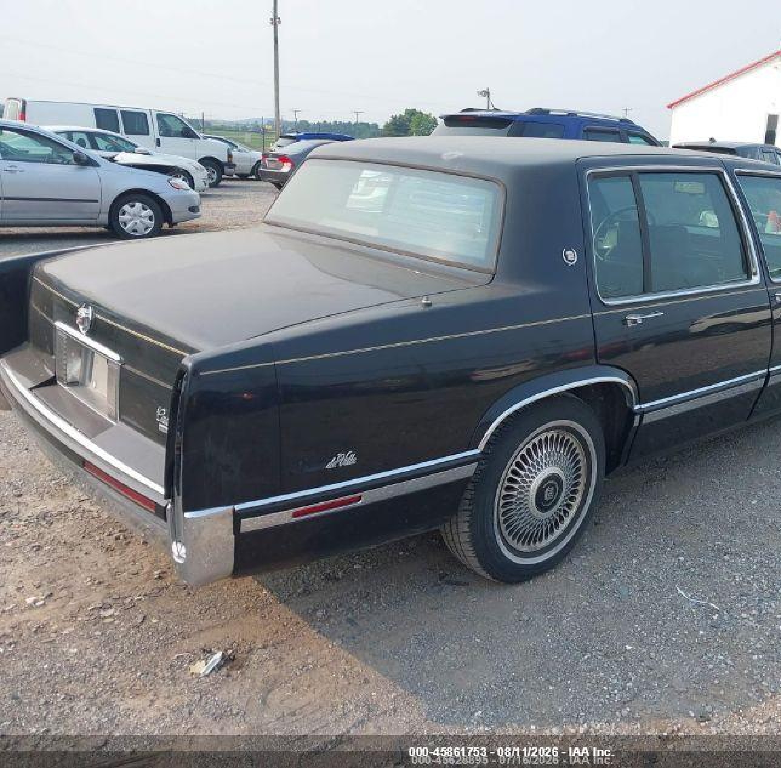1993 Cadillac Deville   Black vin: 1G6CD53B8P4295432