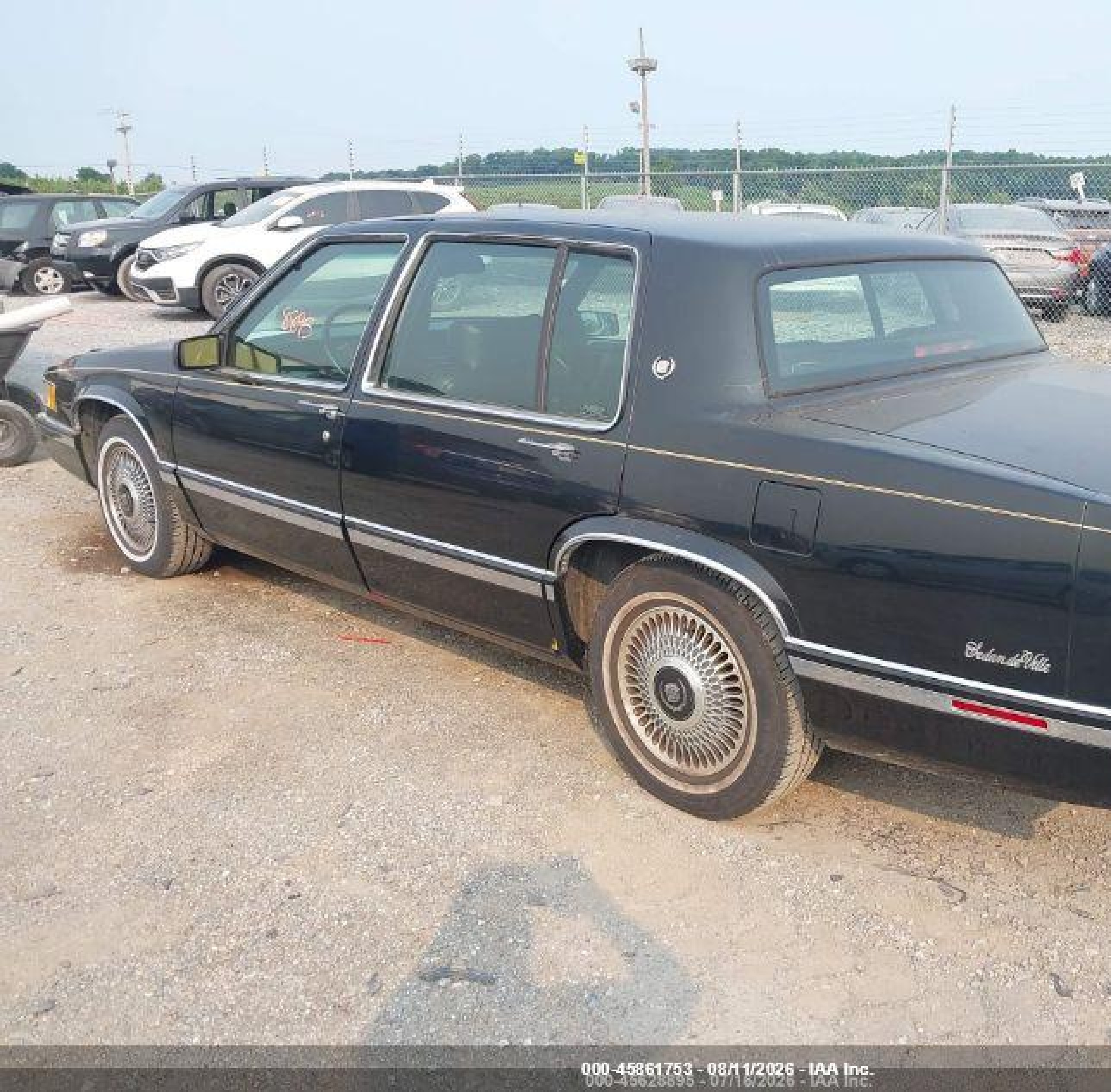 1993 Cadillac Deville   Black vin: 1G6CD53B8P4295432