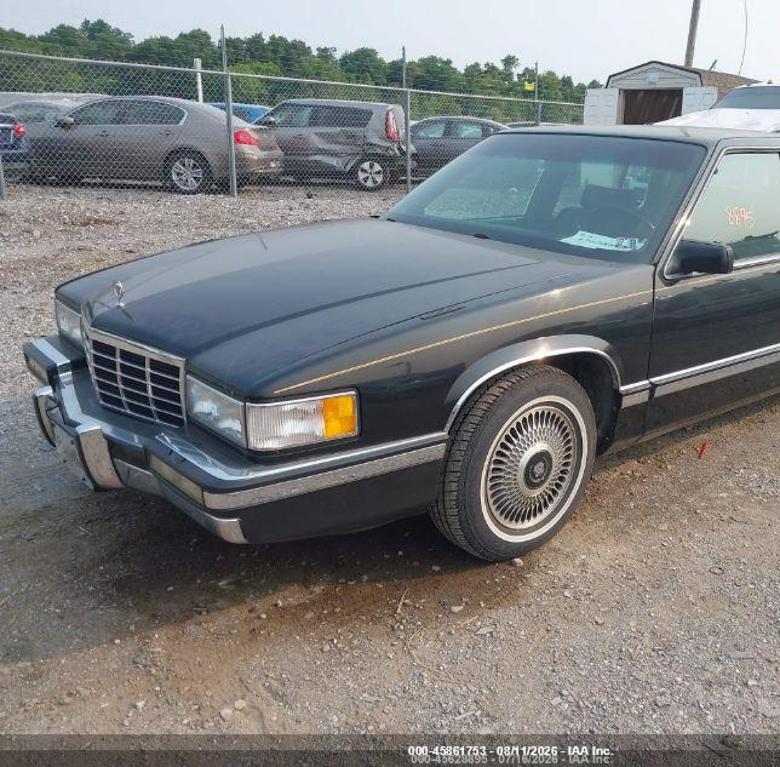 1993 Cadillac Deville   Black vin: 1G6CD53B8P4295432