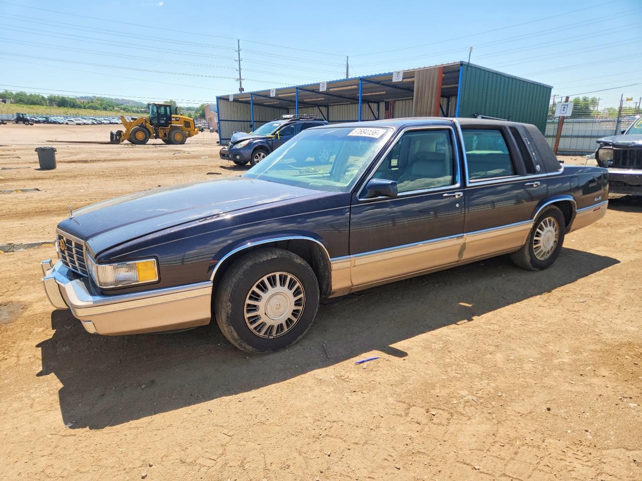 1992 Cadillac Deville Black vin: 1G6CD53B9N4226973