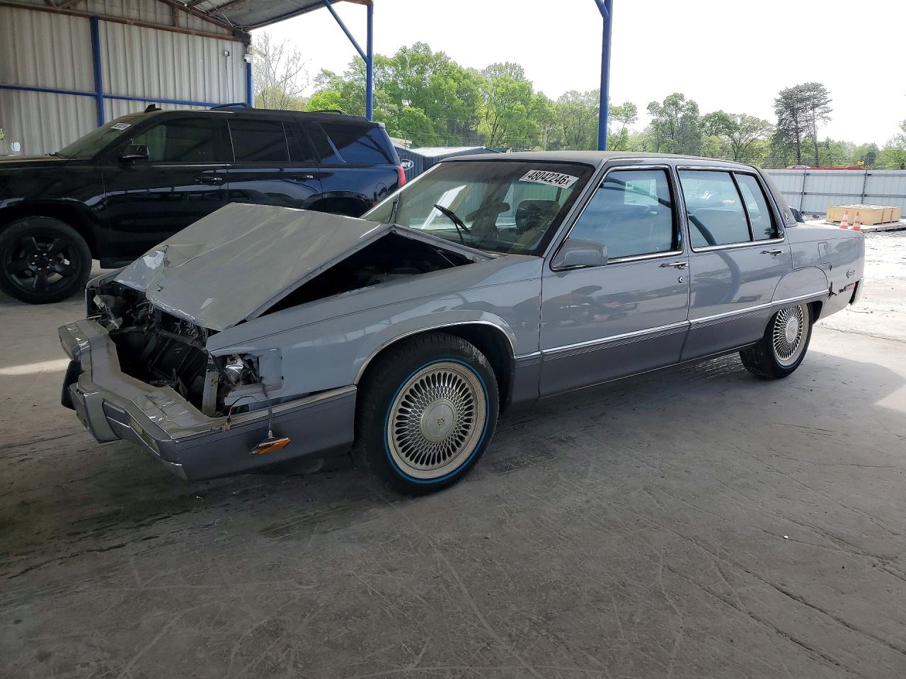 1990 Cadillac Fleetwood 60 Special Gray vin: 1G6CS5332L4248387
