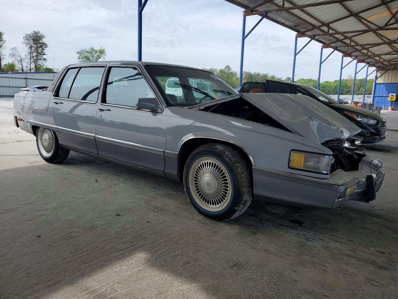 1990 Cadillac Fleetwood 60 Special Gray vin: 1G6CS5332L4248387