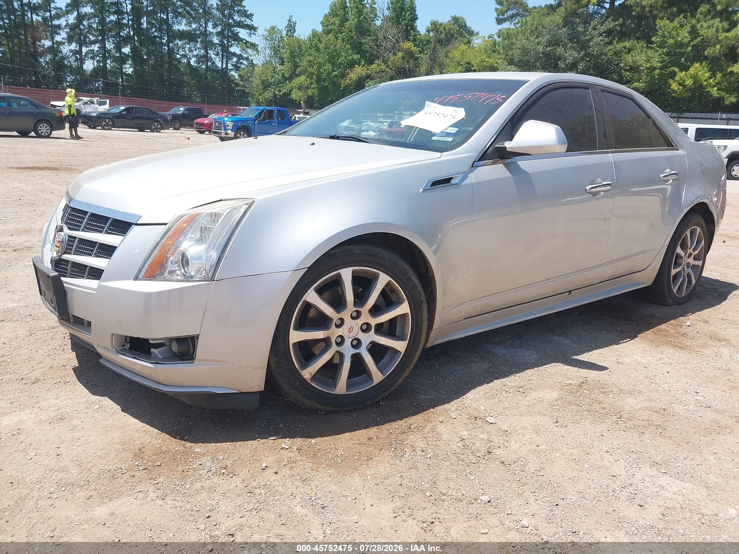 2011 Cadillac Cts Standard Серебряный vin: 1G6D25ED7B0100820