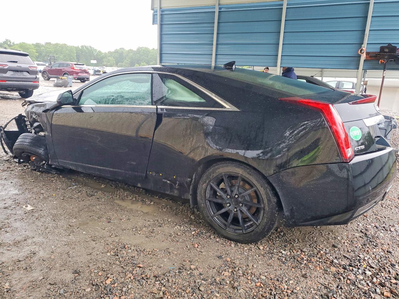 2012 Cadillac Cts Black vin: 1G6DA1E30C0104390