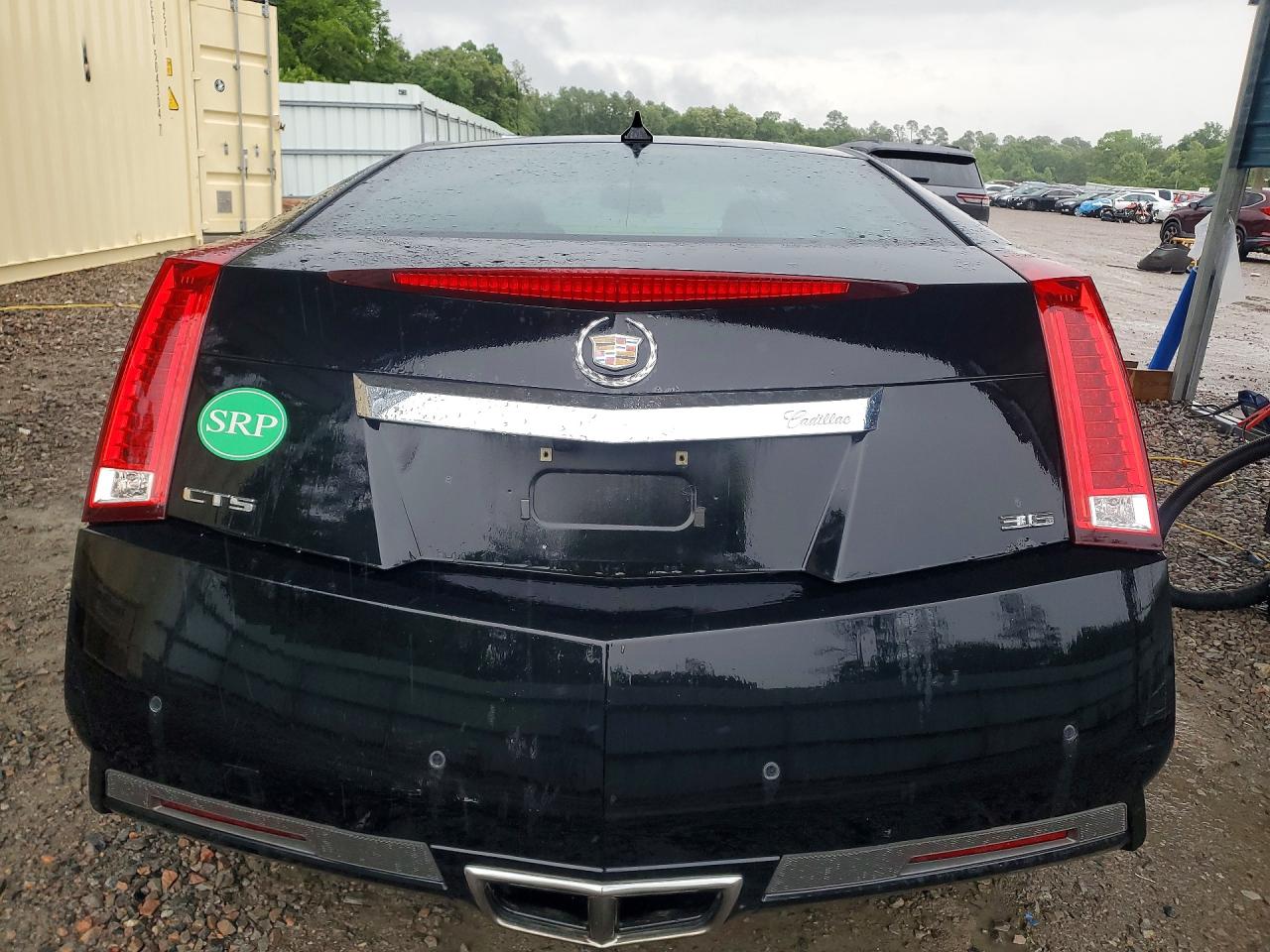 2012 Cadillac Cts Black vin: 1G6DA1E30C0104390