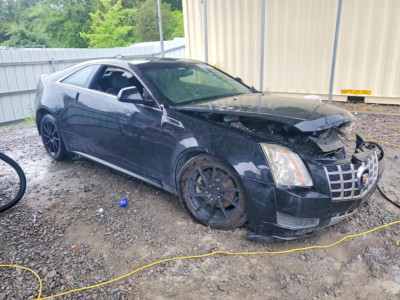 2012 Cadillac Cts Black vin: 1G6DA1E30C0104390