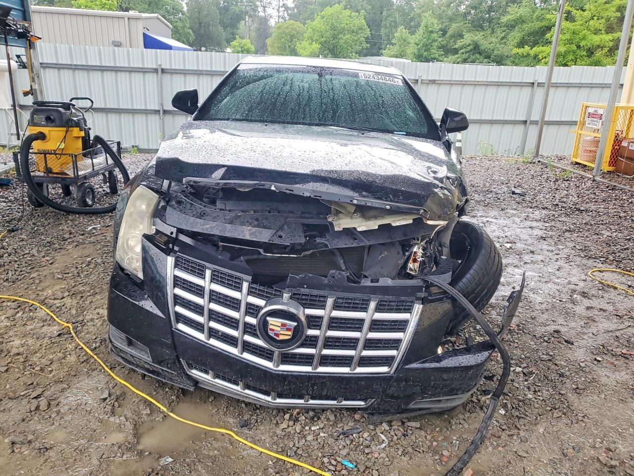 2012 Cadillac Cts Black vin: 1G6DA1E30C0104390