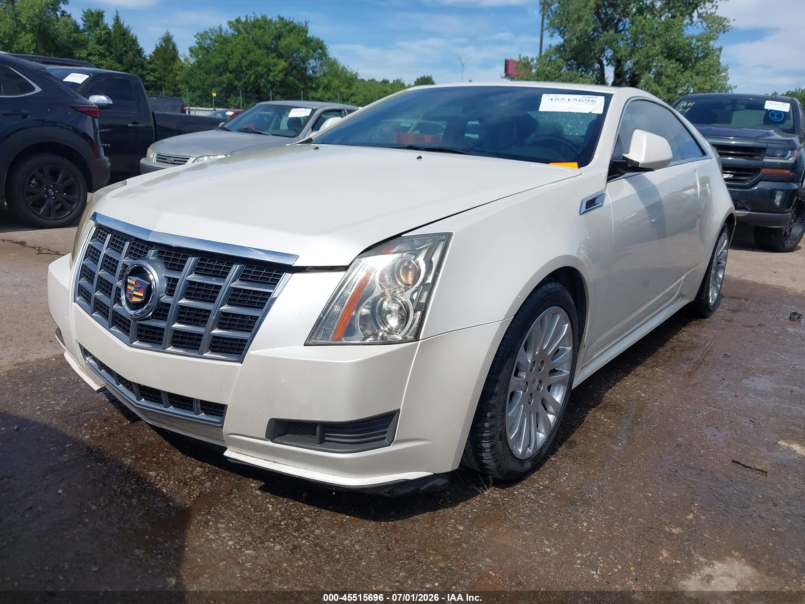 2013 Cadillac Cts Standard White vin: 1G6DA1E30D0105525