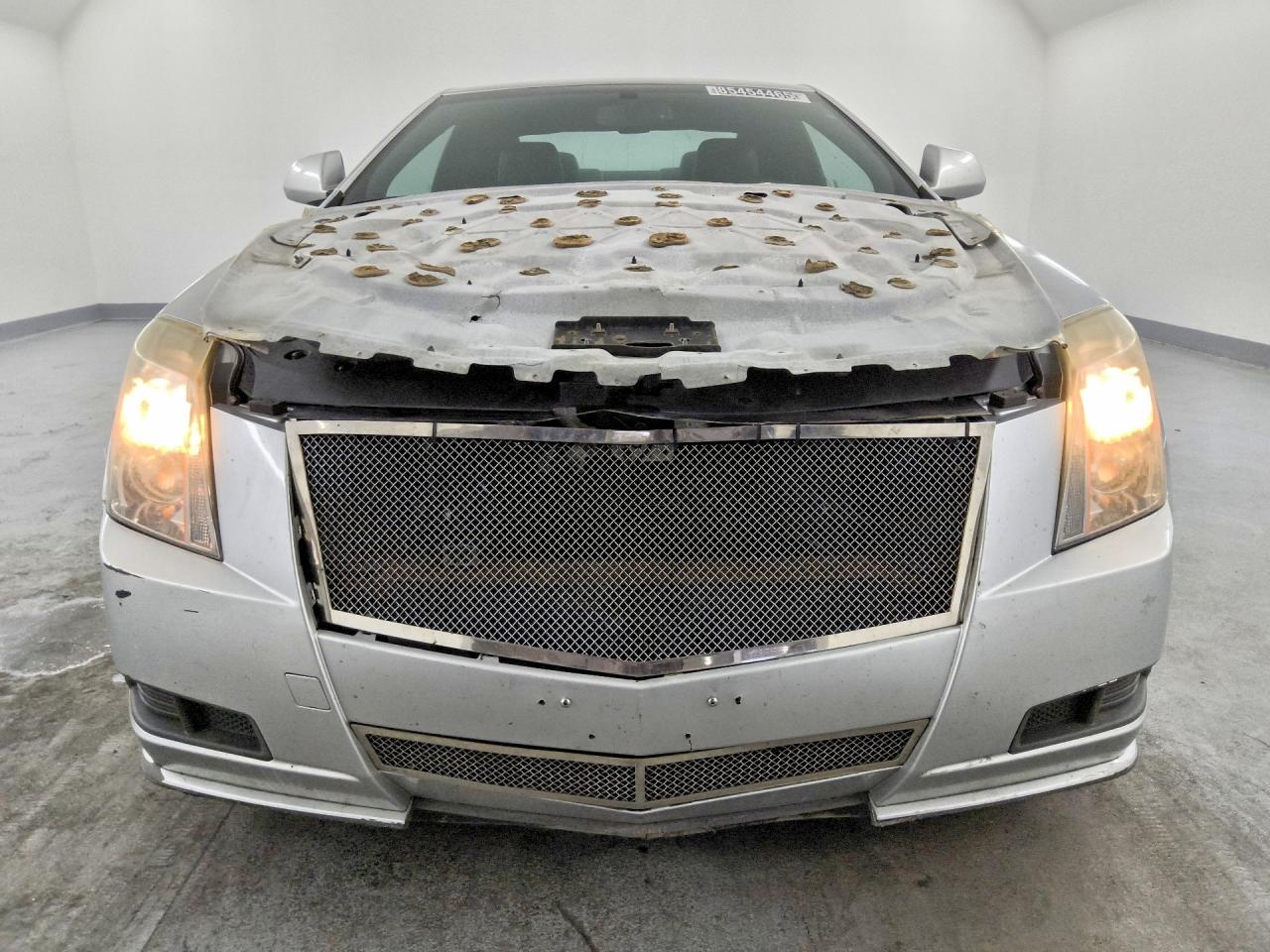 2014 Cadillac Cts Silver vin: 1G6DA1E31E0108354