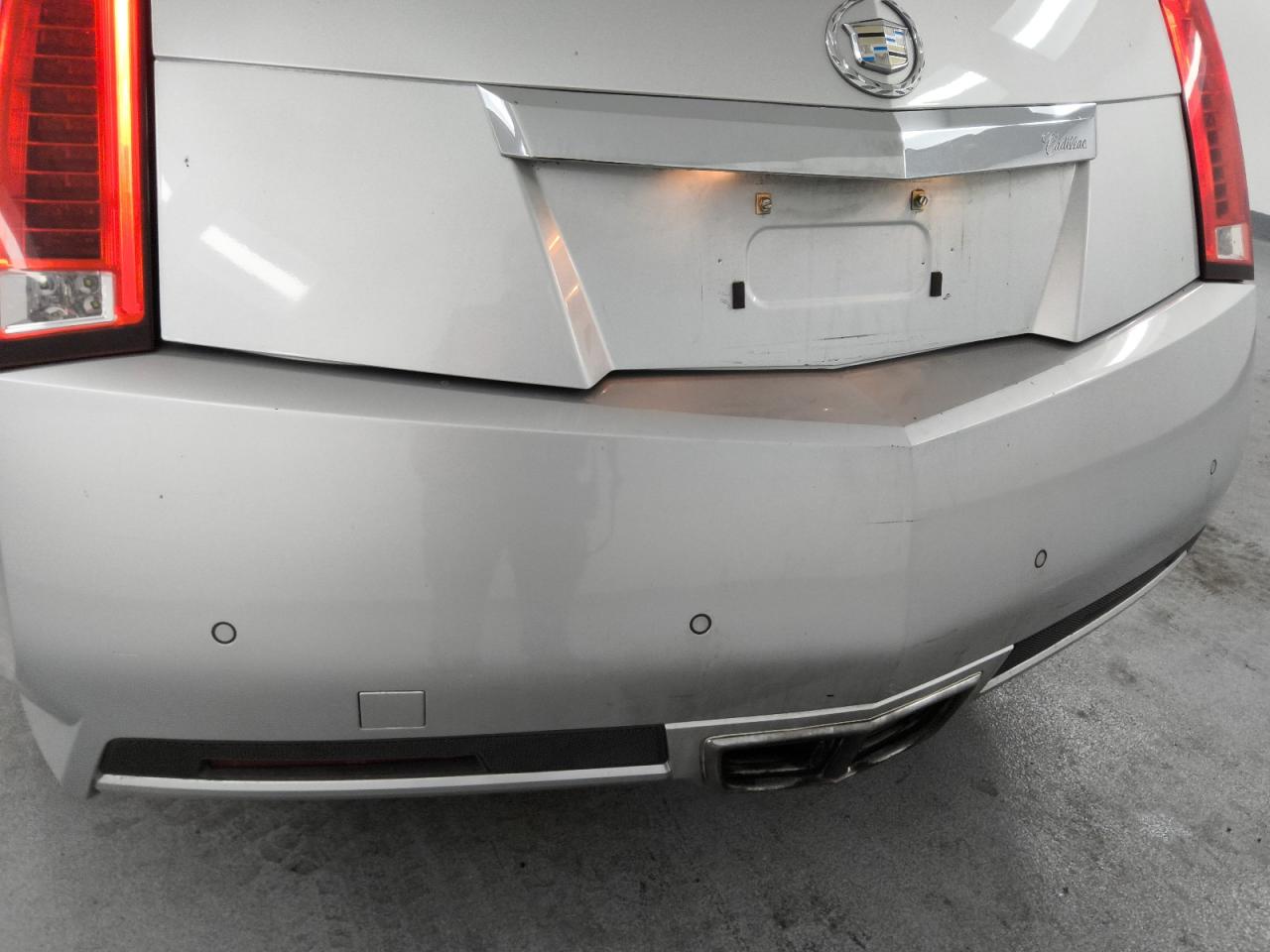 2014 Cadillac Cts Silver vin: 1G6DA1E31E0108354 Damage: Rear Bumper, Chipped, 3