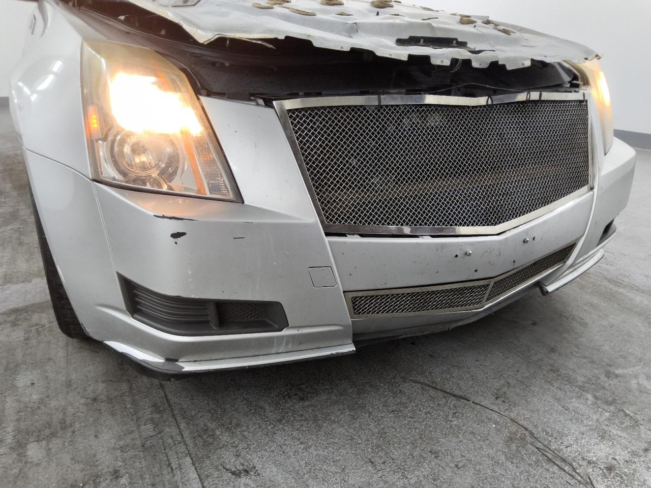 2014 Cadillac Cts Silver vin: 1G6DA1E31E0108354 Damage: Front Bumper, Broken, Replacement Required