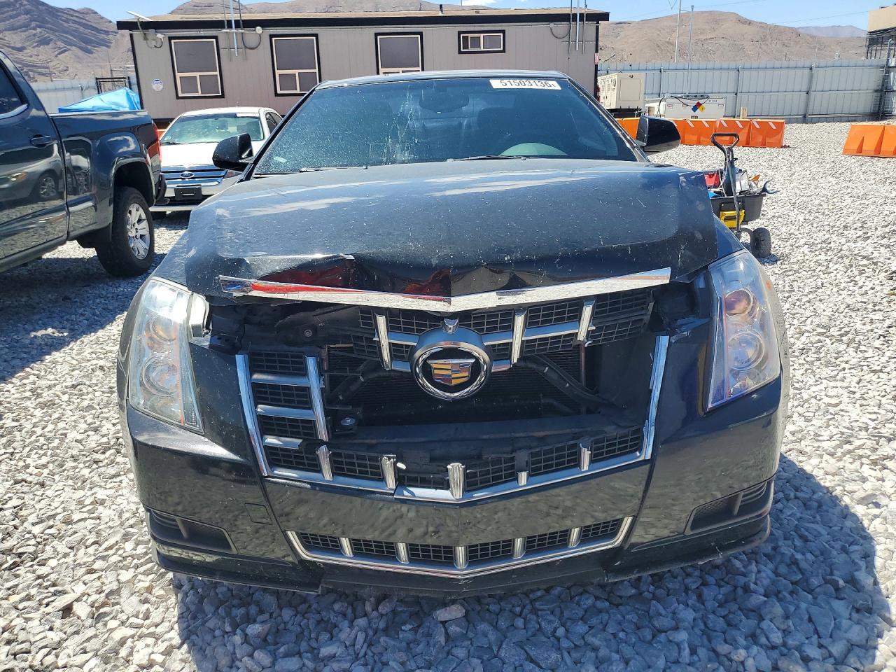 2012 Cadillac Cts Black vin: 1G6DA1E33C0127758