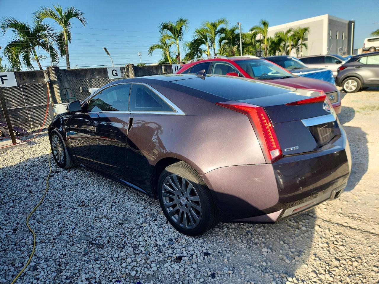 2014 Cadillac Cts Коричневый vin: 1G6DA1E33E0164585