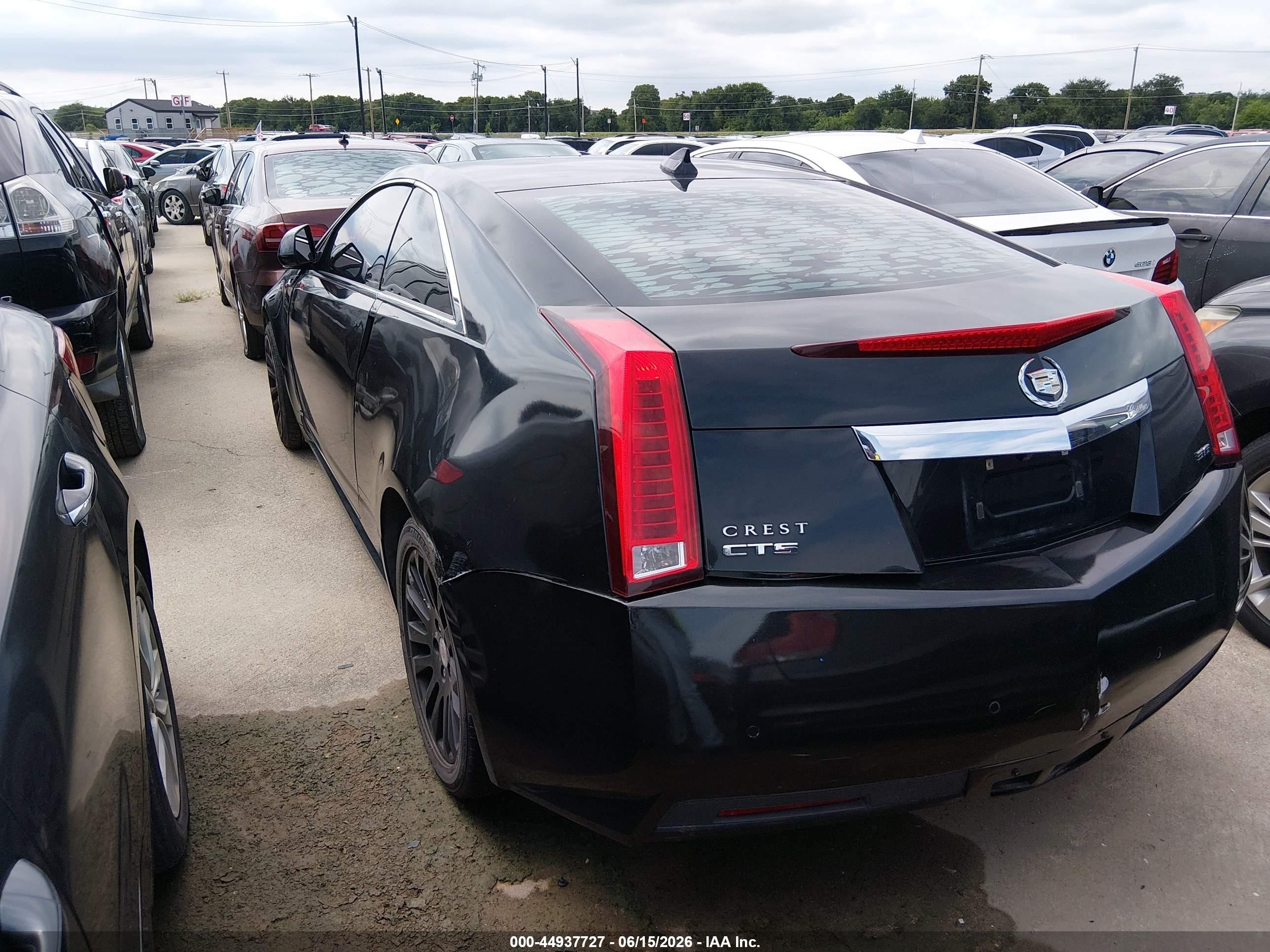 2012 Cadillac Cts Standard Black vin: 1G6DA1E34C0148117