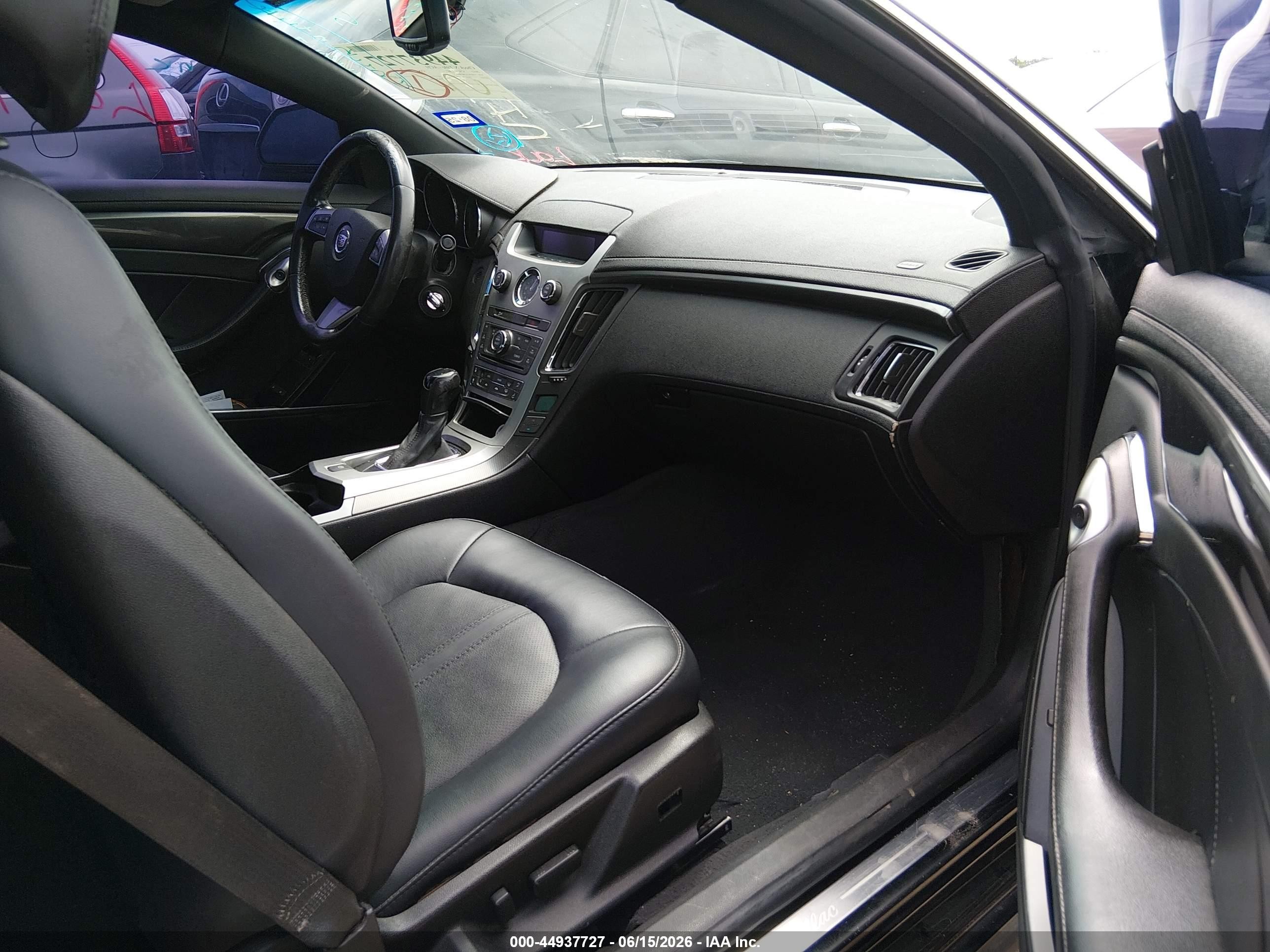2012 Cadillac Cts Standard Black vin: 1G6DA1E34C0148117