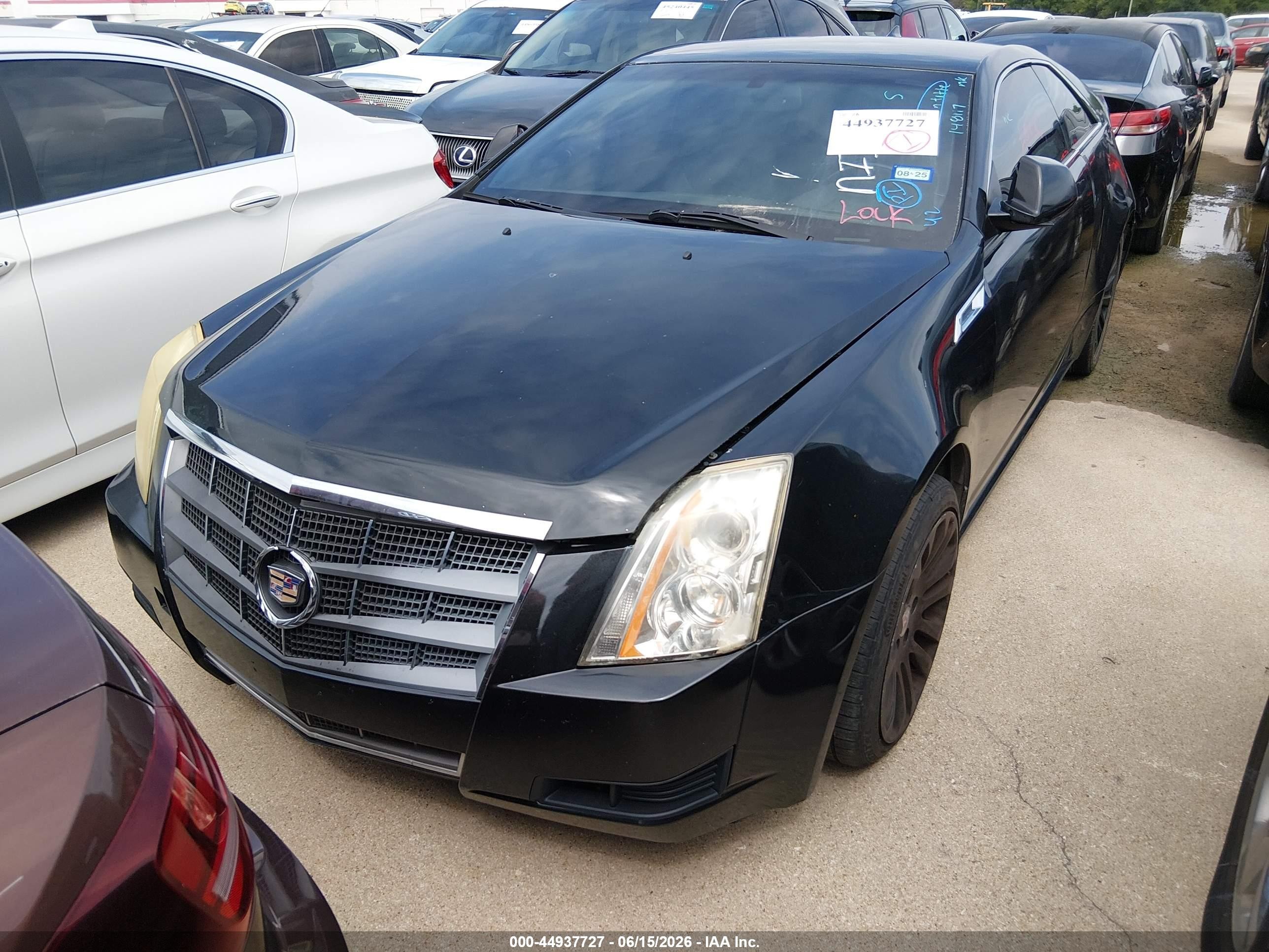 2012 Cadillac Cts Standard Black vin: 1G6DA1E34C0148117