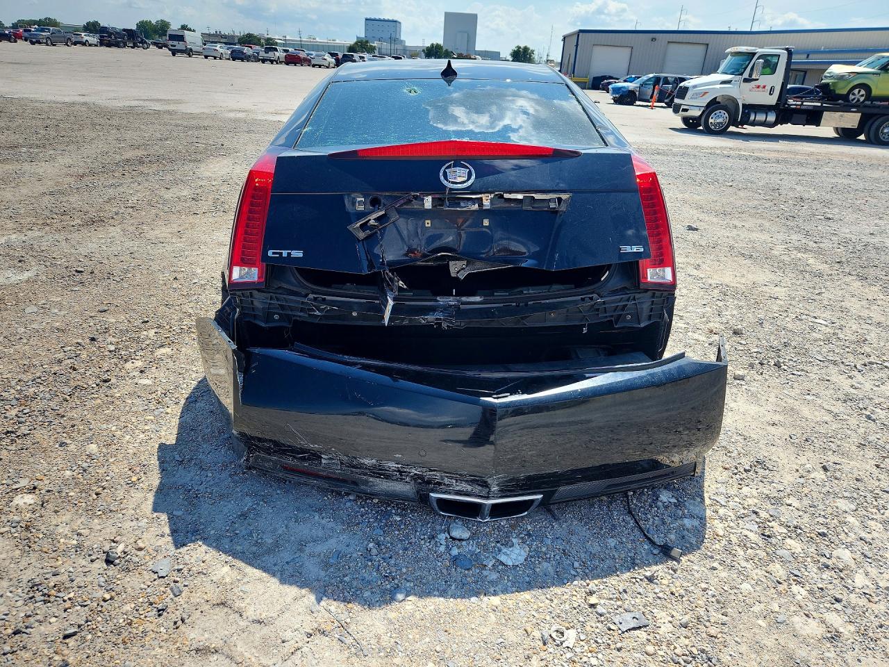 2012 Cadillac Cts Black vin: 1G6DA1E35C0156436