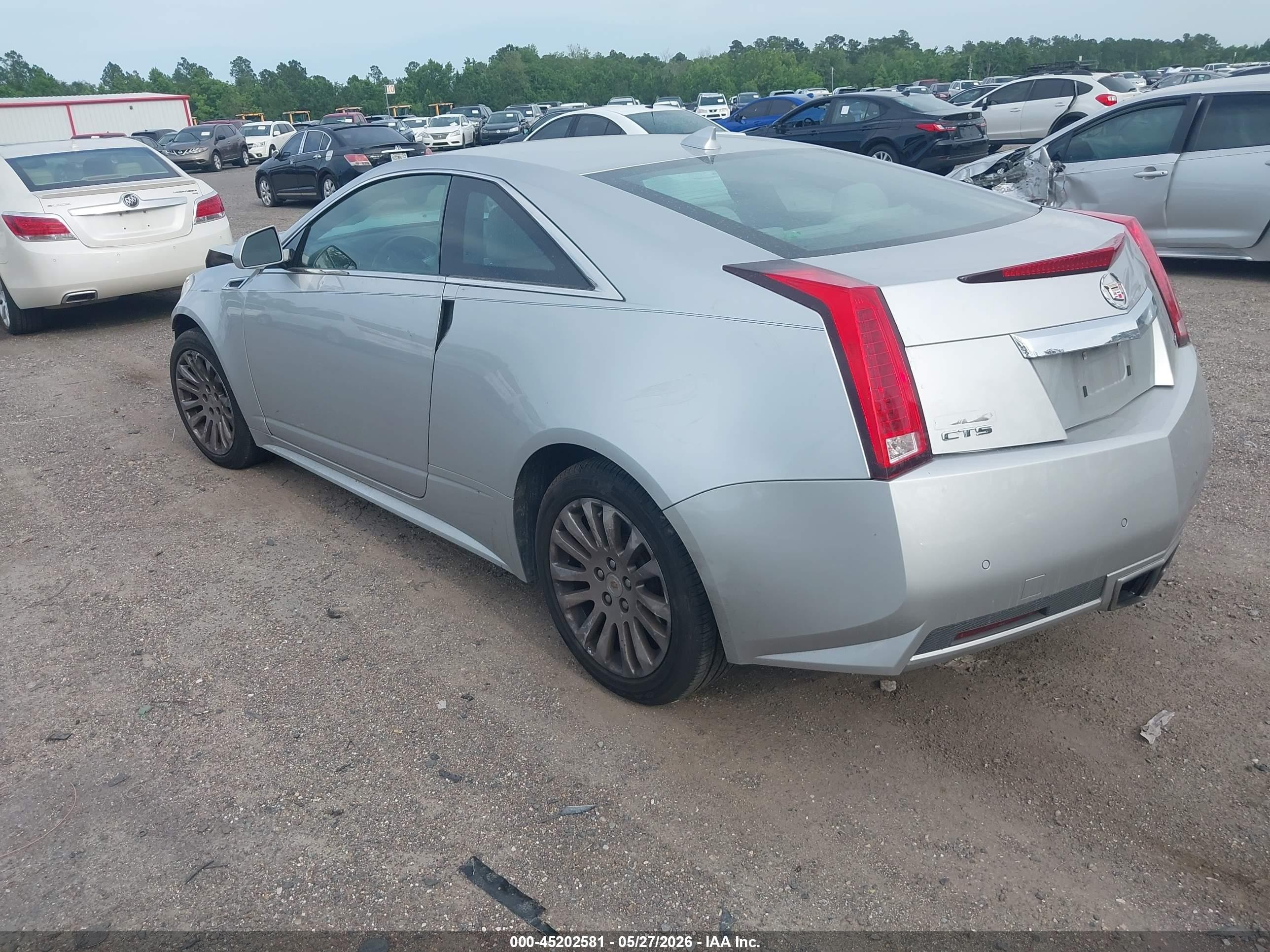 2013 Cadillac Cts Standard Silver vin: 1G6DA1E35D0102765