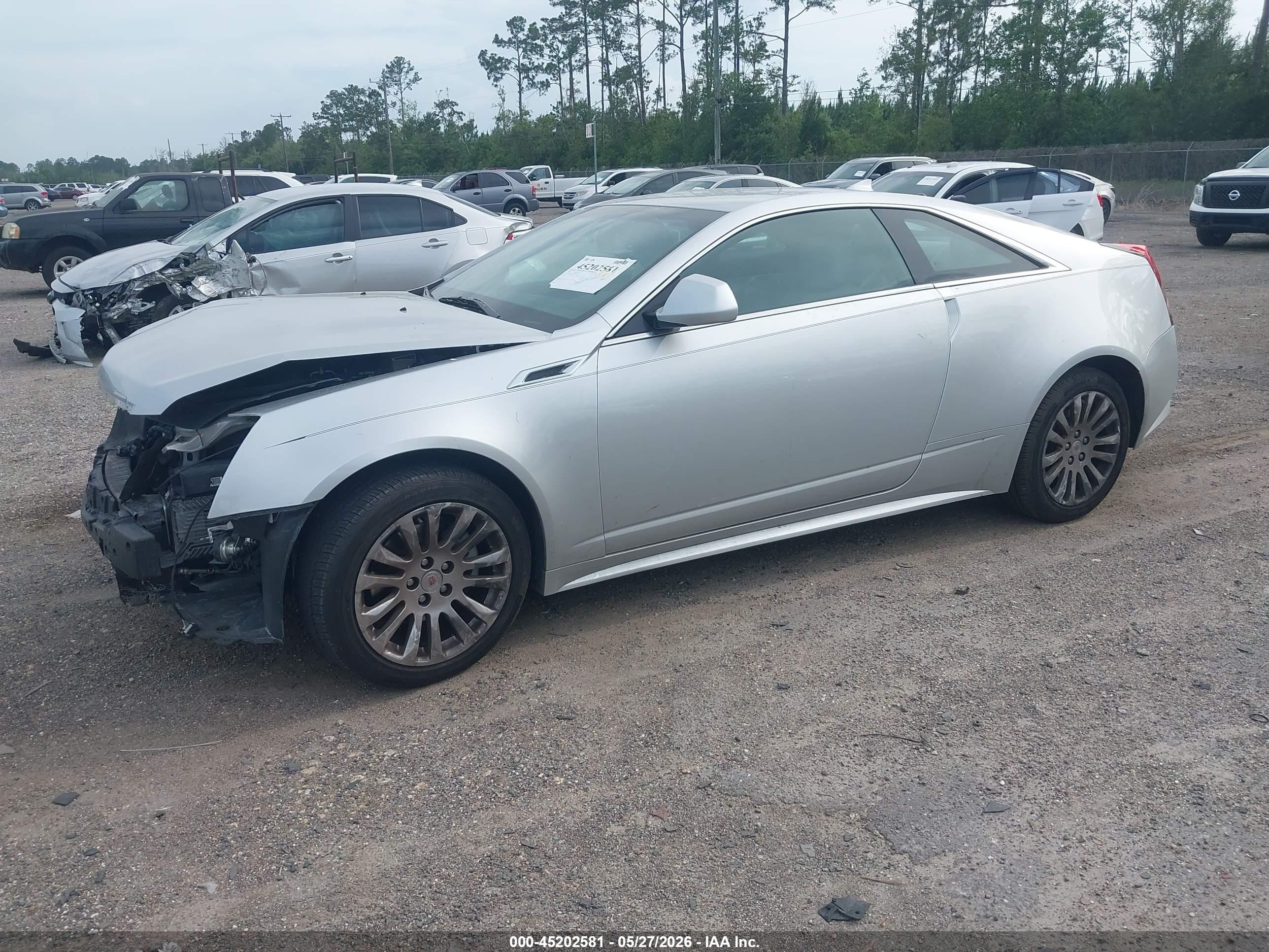 2013 Cadillac Cts Standard Silver vin: 1G6DA1E35D0102765