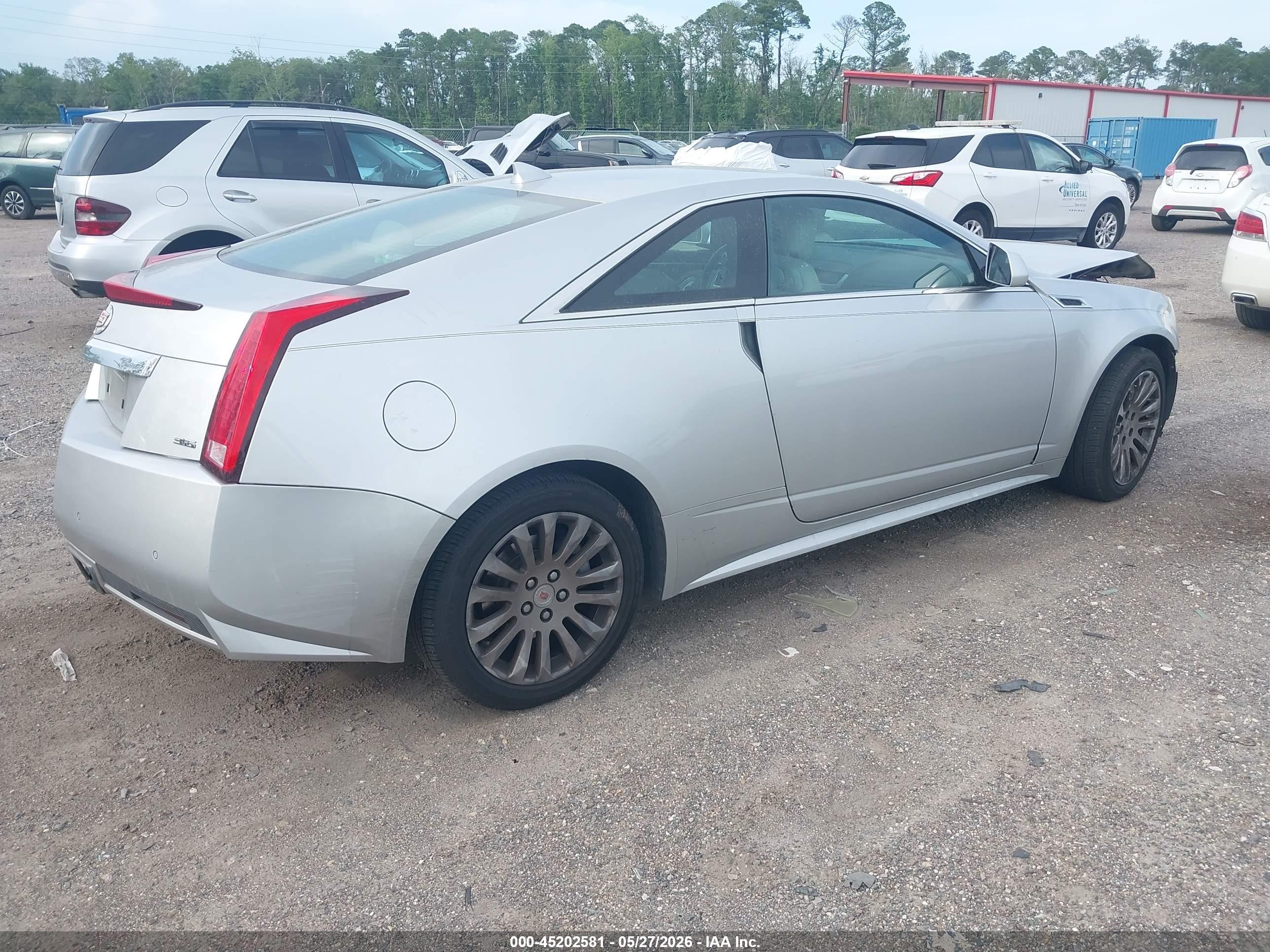 2013 Cadillac Cts Standard Silver vin: 1G6DA1E35D0102765