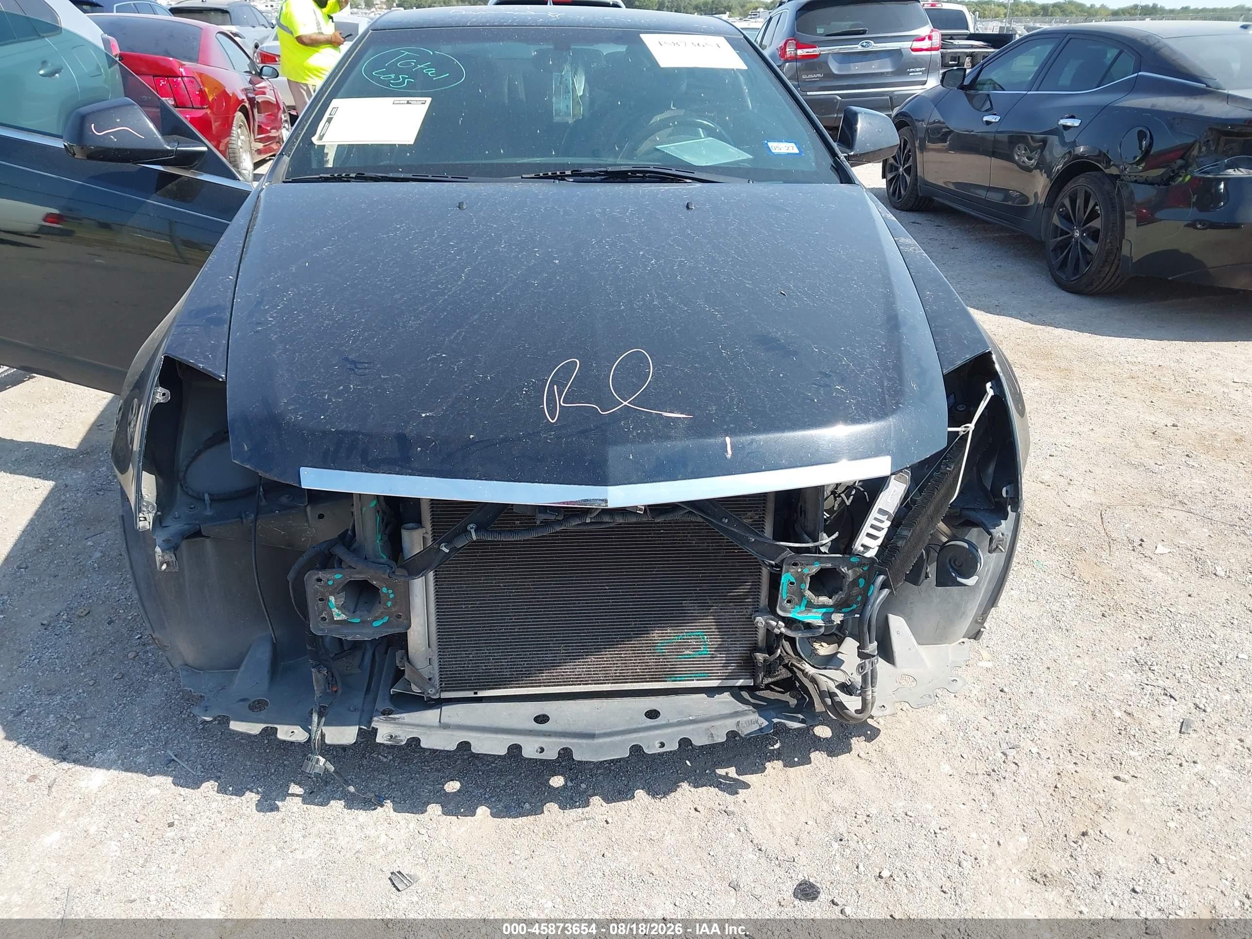 2014 Cadillac Cts Standard Black vin: 1G6DA1E36E0149224