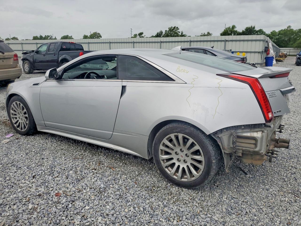 2014 Cadillac Cts Silver vin: 1G6DA1E37E0153749