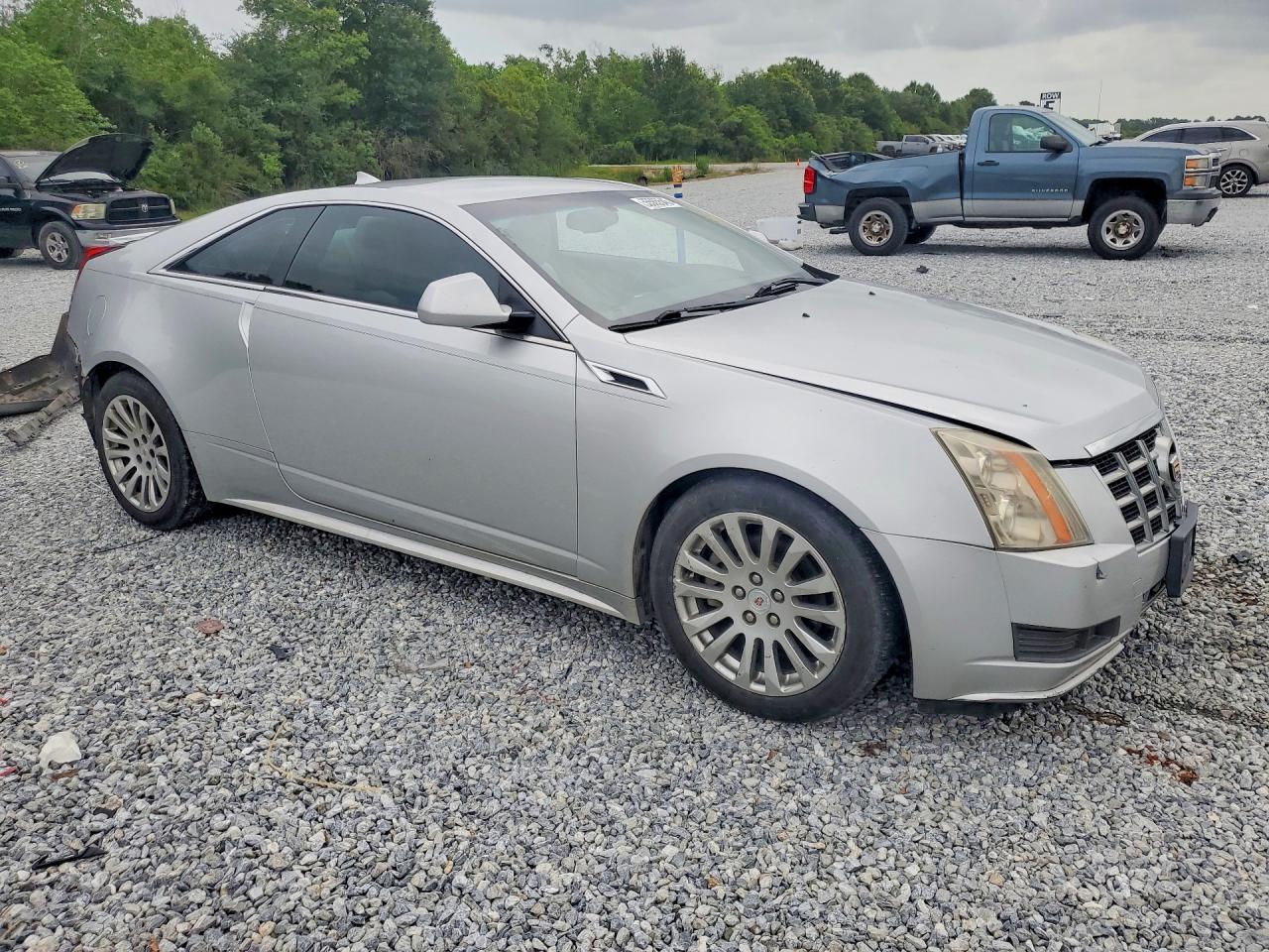 2014 Cadillac Cts Silver vin: 1G6DA1E37E0153749