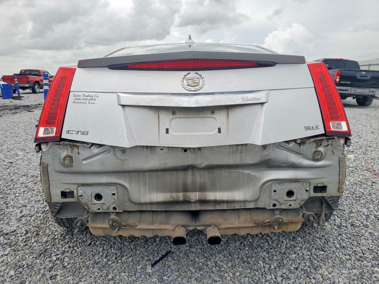 2014 Cadillac Cts Silver vin: 1G6DA1E37E0153749
