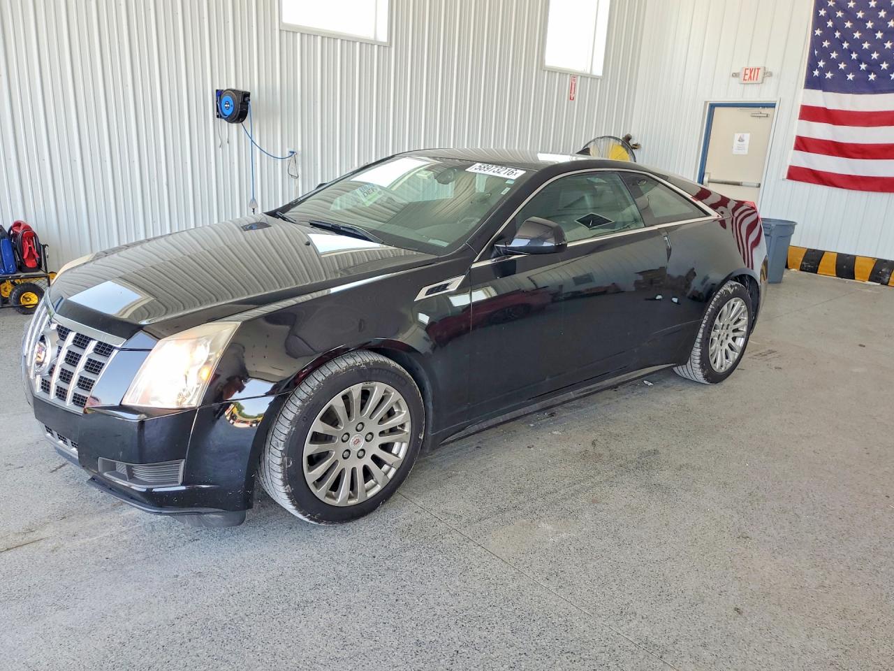 2013 Cadillac Cts Black vin: 1G6DA1E38D0126574