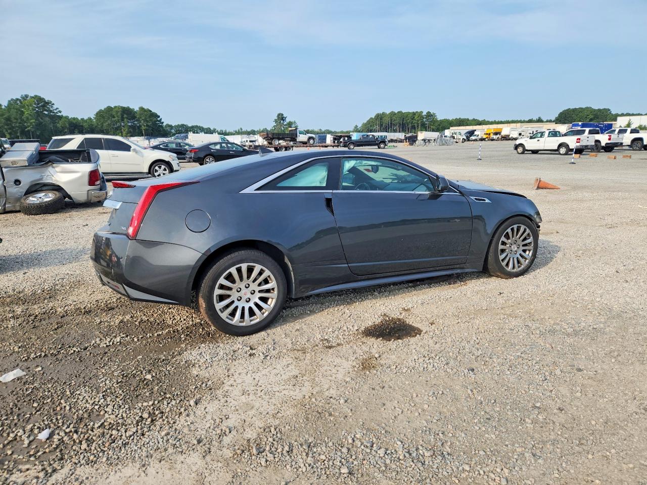 2014 Cadillac Cts Charcoal vin: 1G6DA1E38E0101692