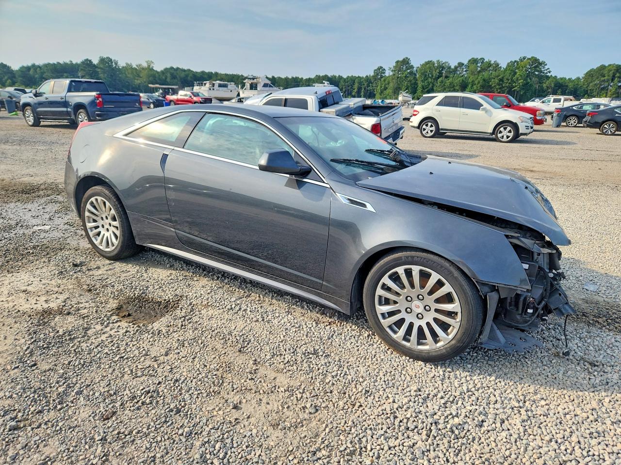 2014 Cadillac Cts Charcoal vin: 1G6DA1E38E0101692