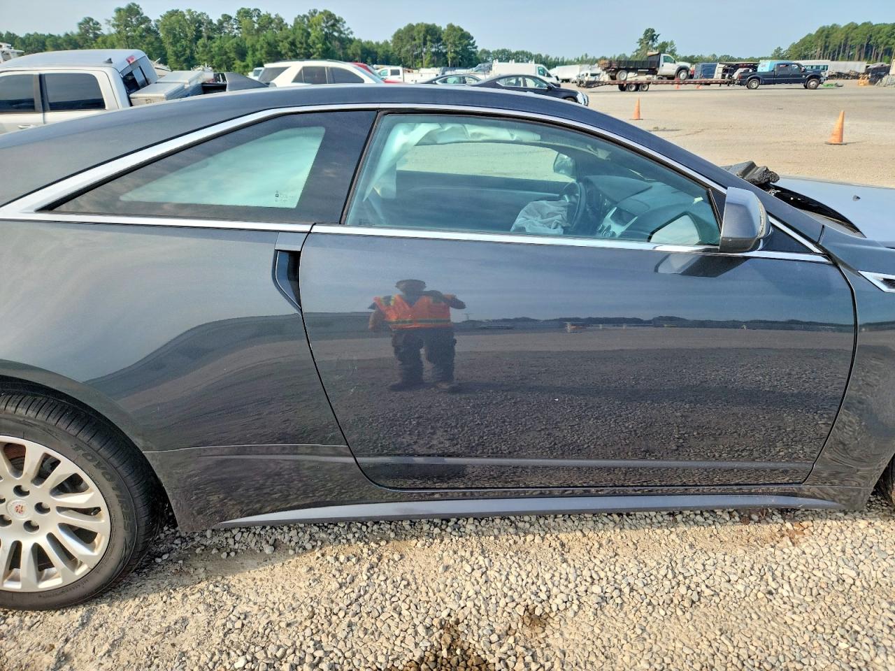 2014 Cadillac Cts Charcoal vin: 1G6DA1E38E0101692