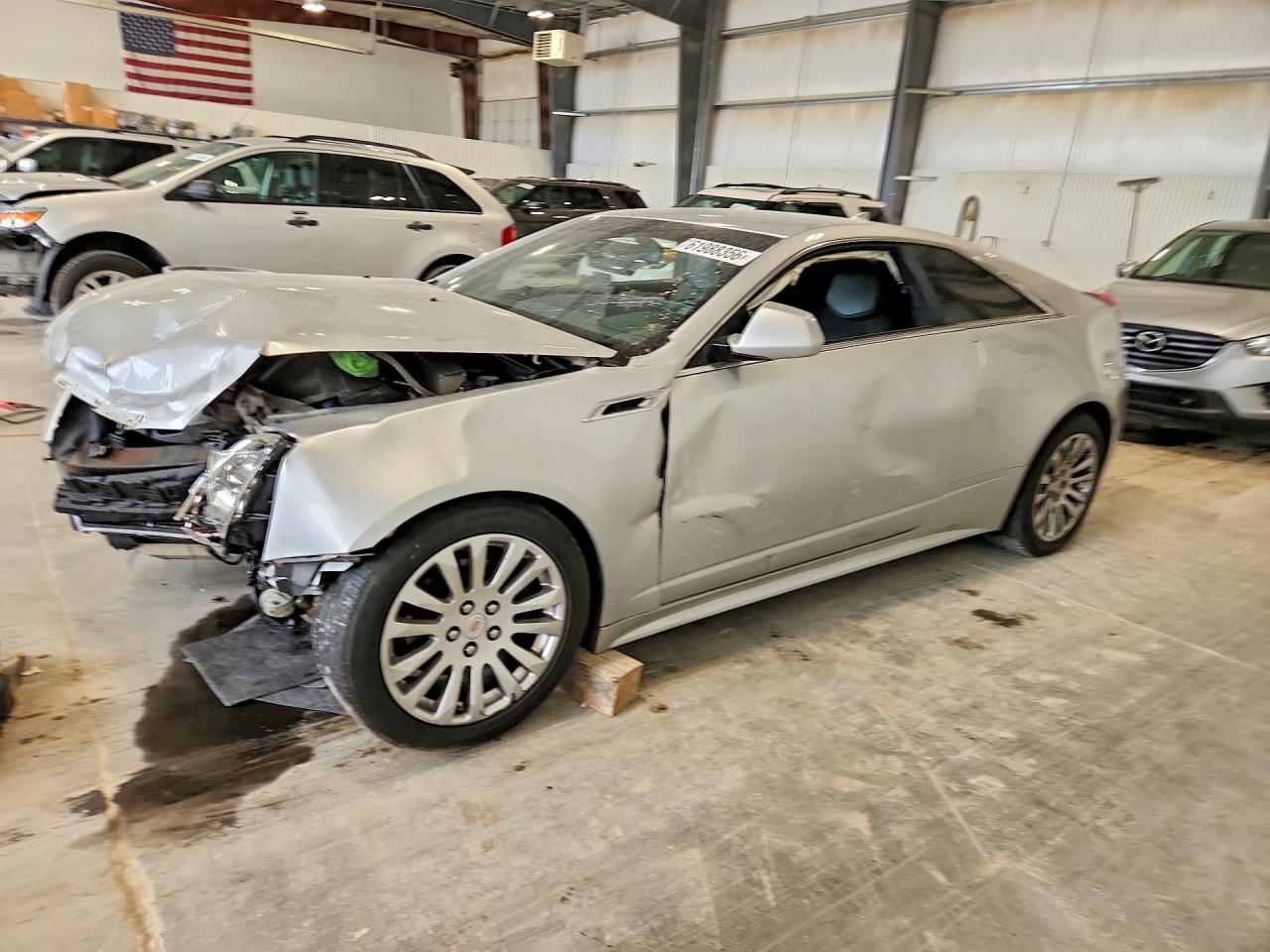 2014 Cadillac Cts Silver vin: 1G6DA1E38E0169068