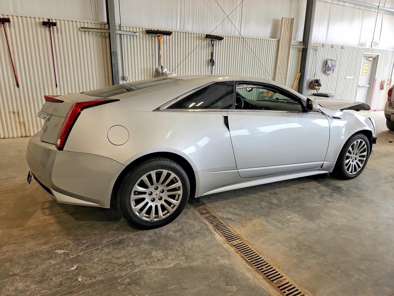 2014 Cadillac Cts Silver vin: 1G6DA1E38E0169068