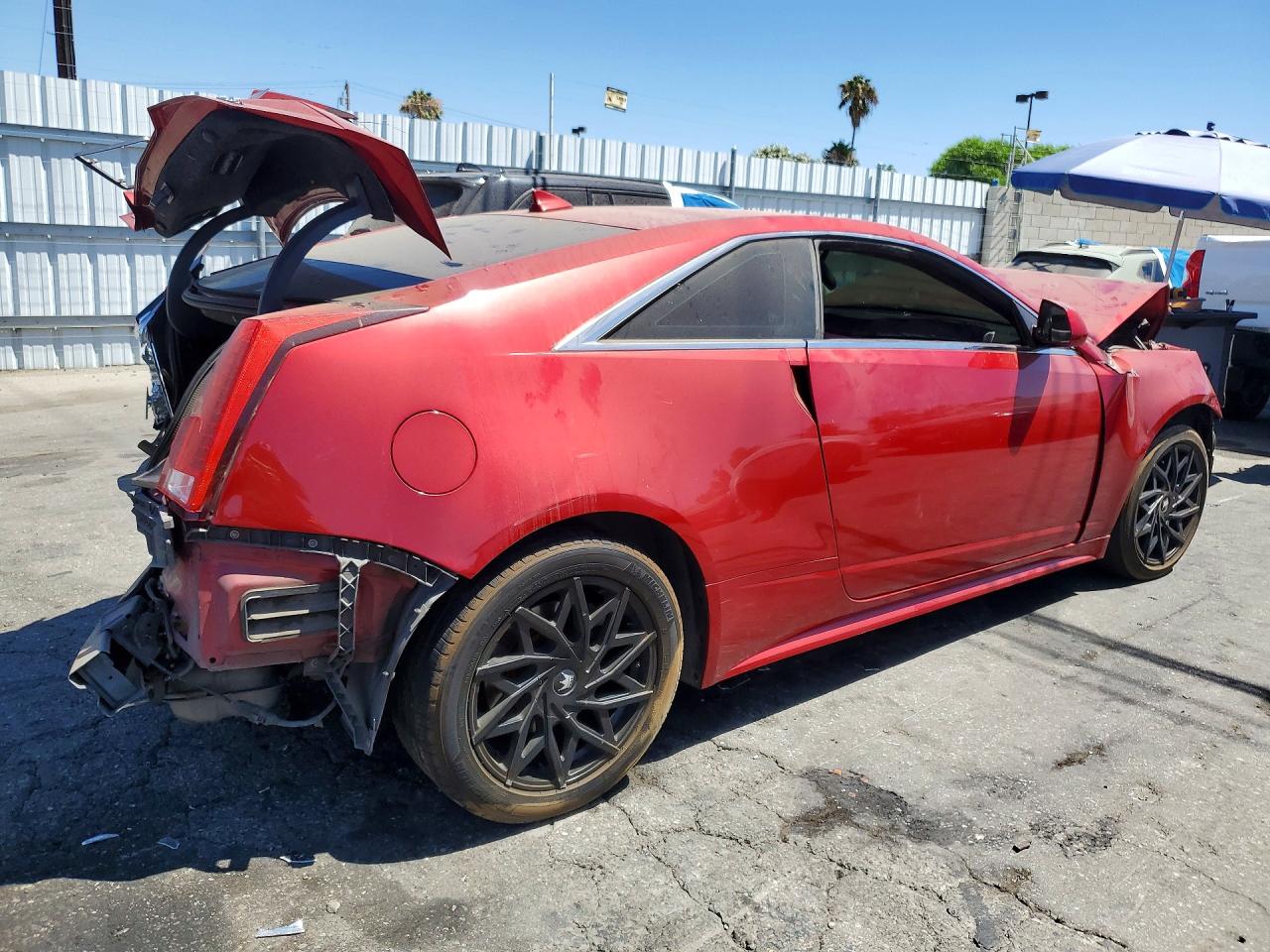 2012 Cadillac Cts Red vin: 1G6DA1E3XC0131077