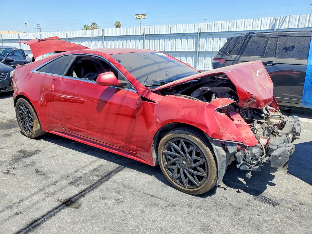 2012 Cadillac Cts Red vin: 1G6DA1E3XC0131077