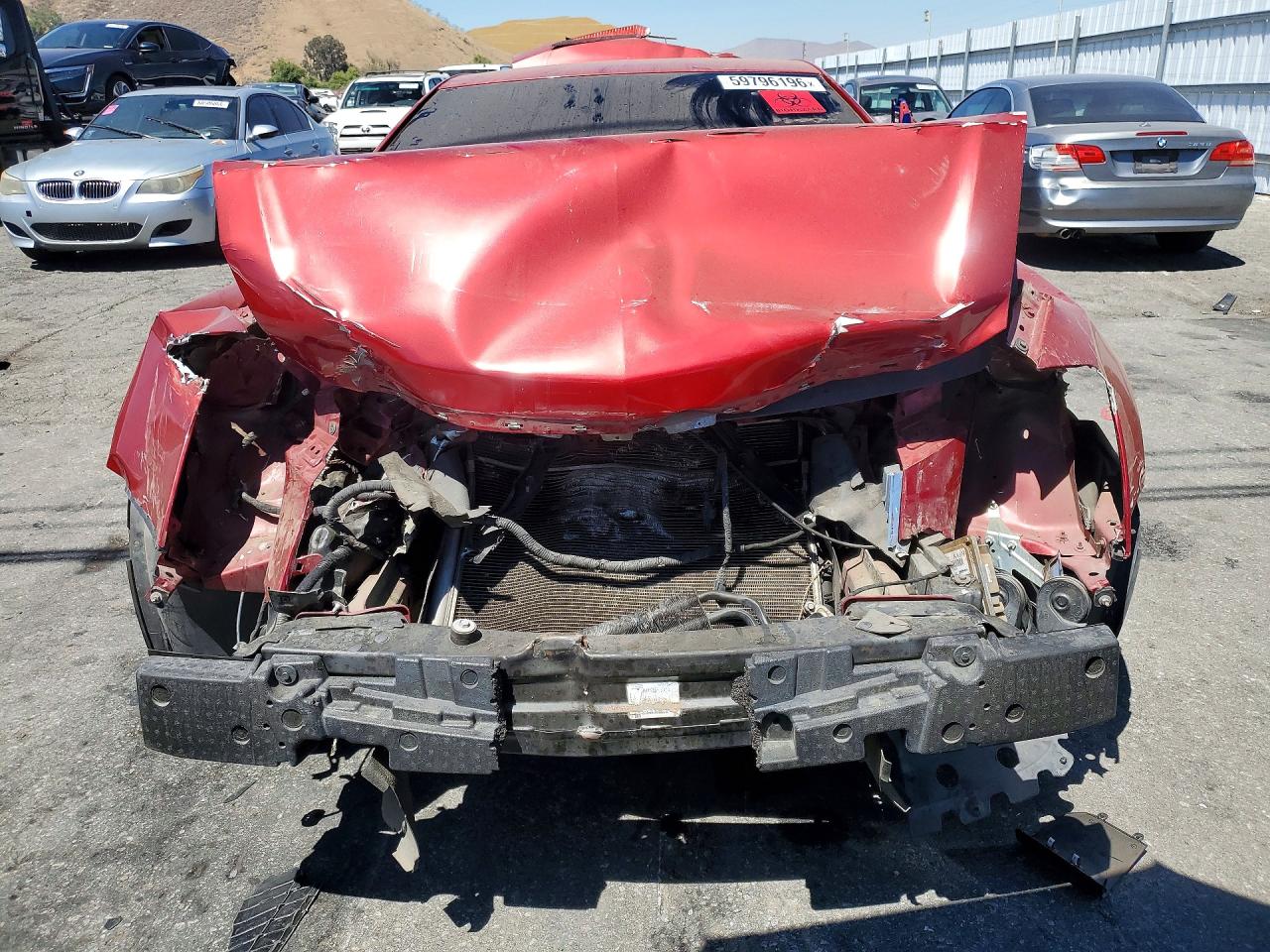 2012 Cadillac Cts Red vin: 1G6DA1E3XC0131077