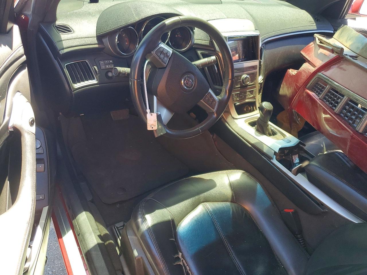 2012 Cadillac Cts Red vin: 1G6DA1E3XC0131077