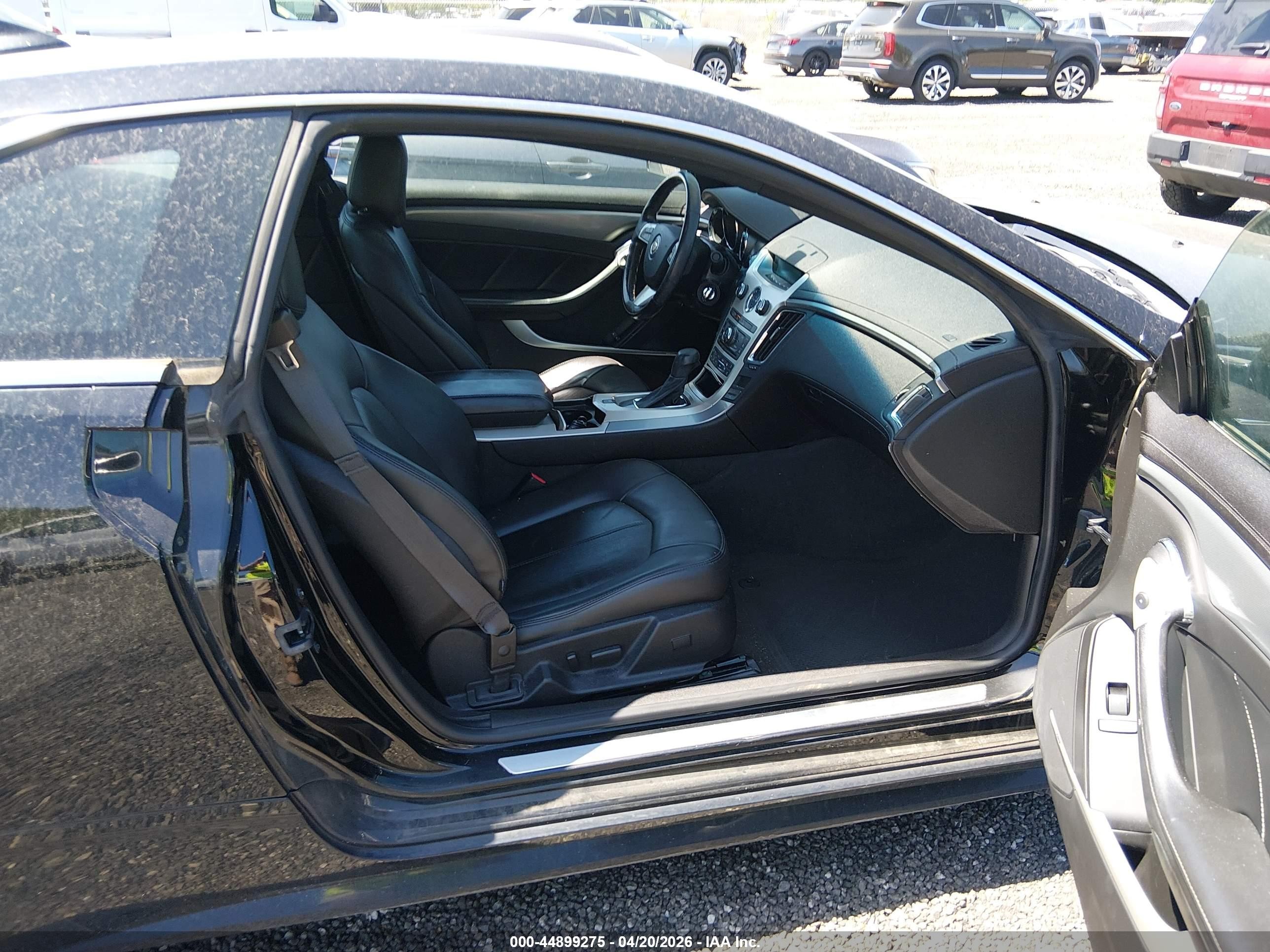 2014 Cadillac Cts Standard Черный vin: 1G6DA1E3XE0141448