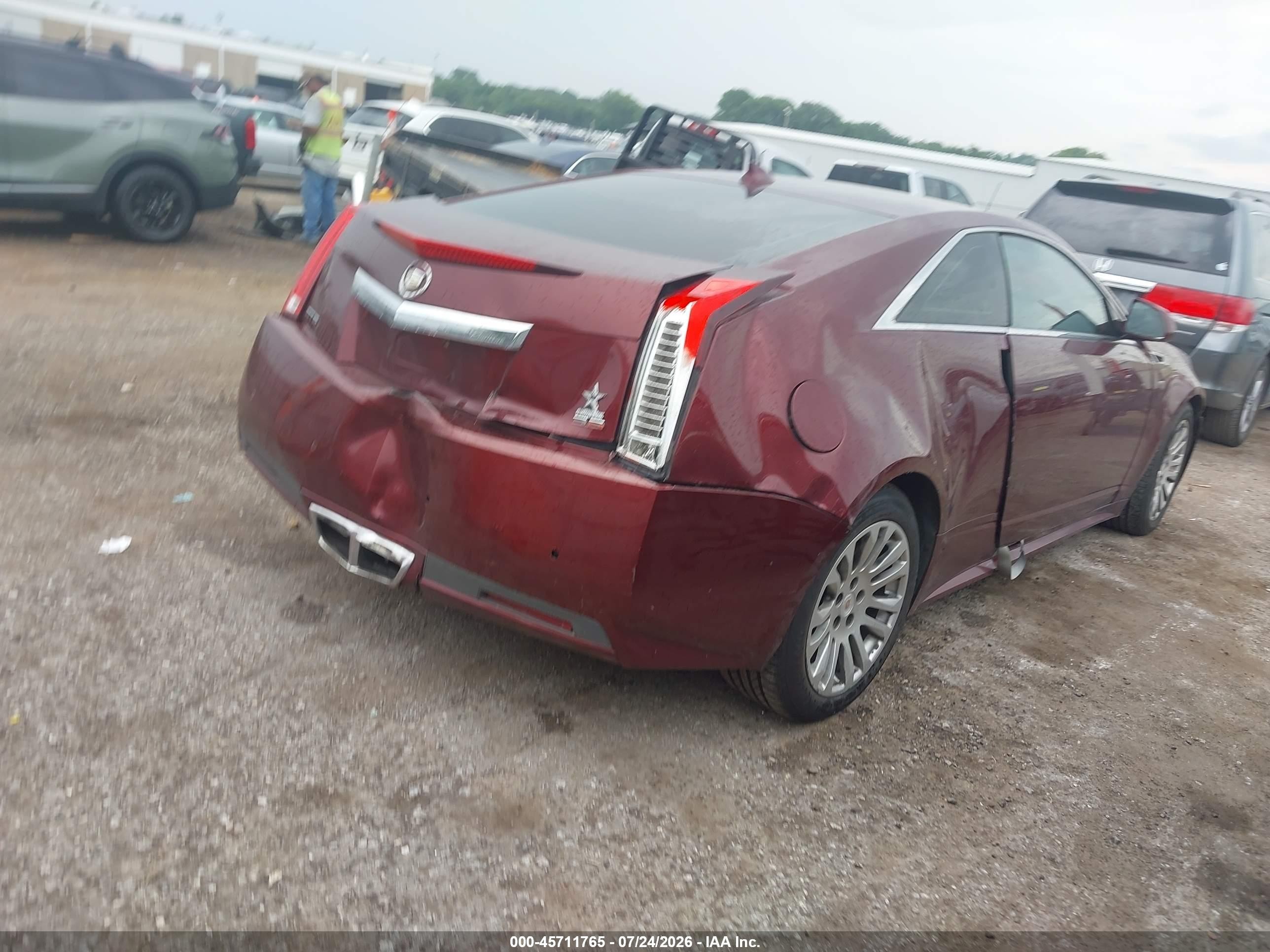 2014 Cadillac Cts Standard Maroon vin: 1G6DA1E3XE0181769