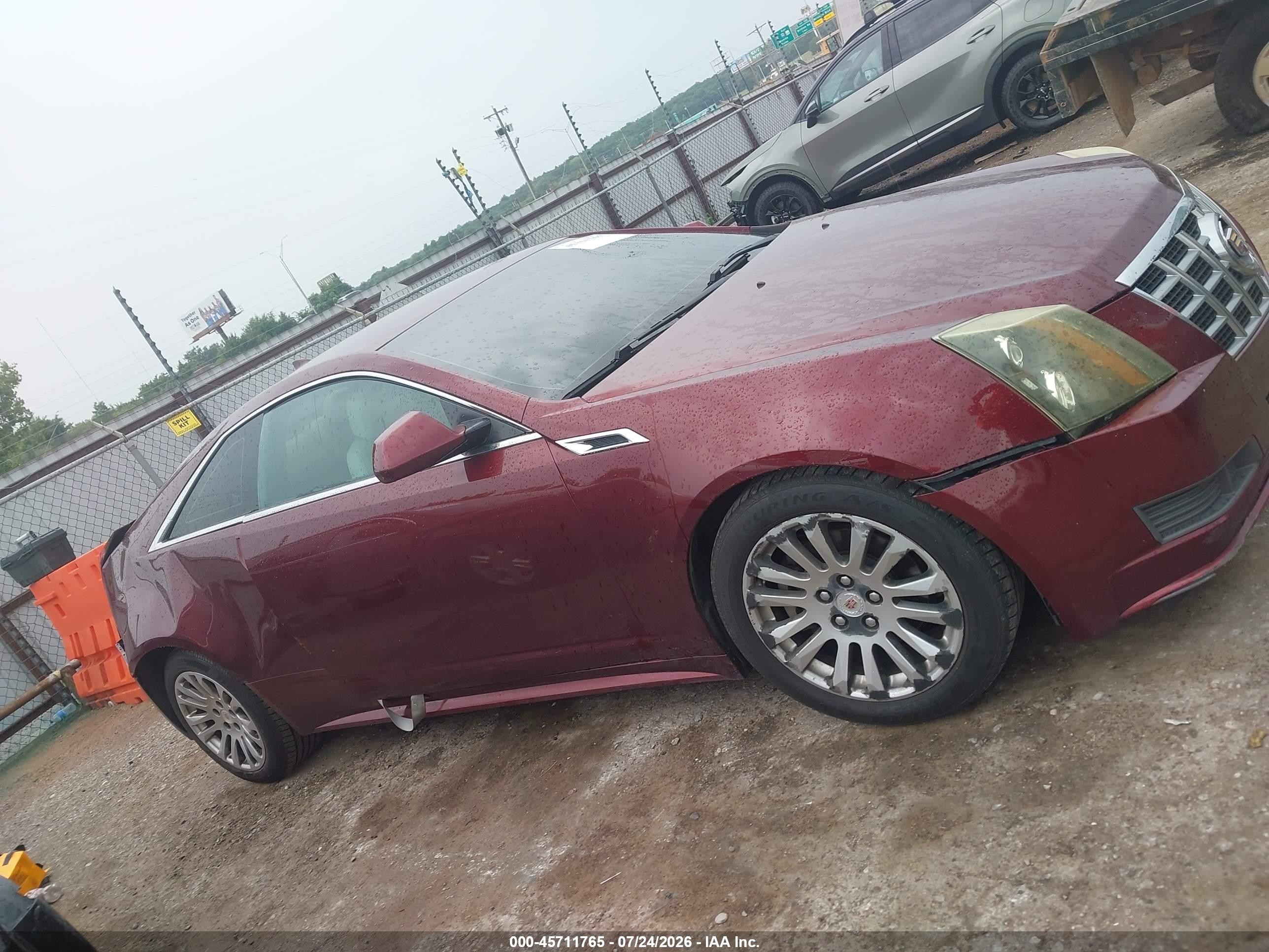 2014 Cadillac Cts Standard Maroon vin: 1G6DA1E3XE0181769
