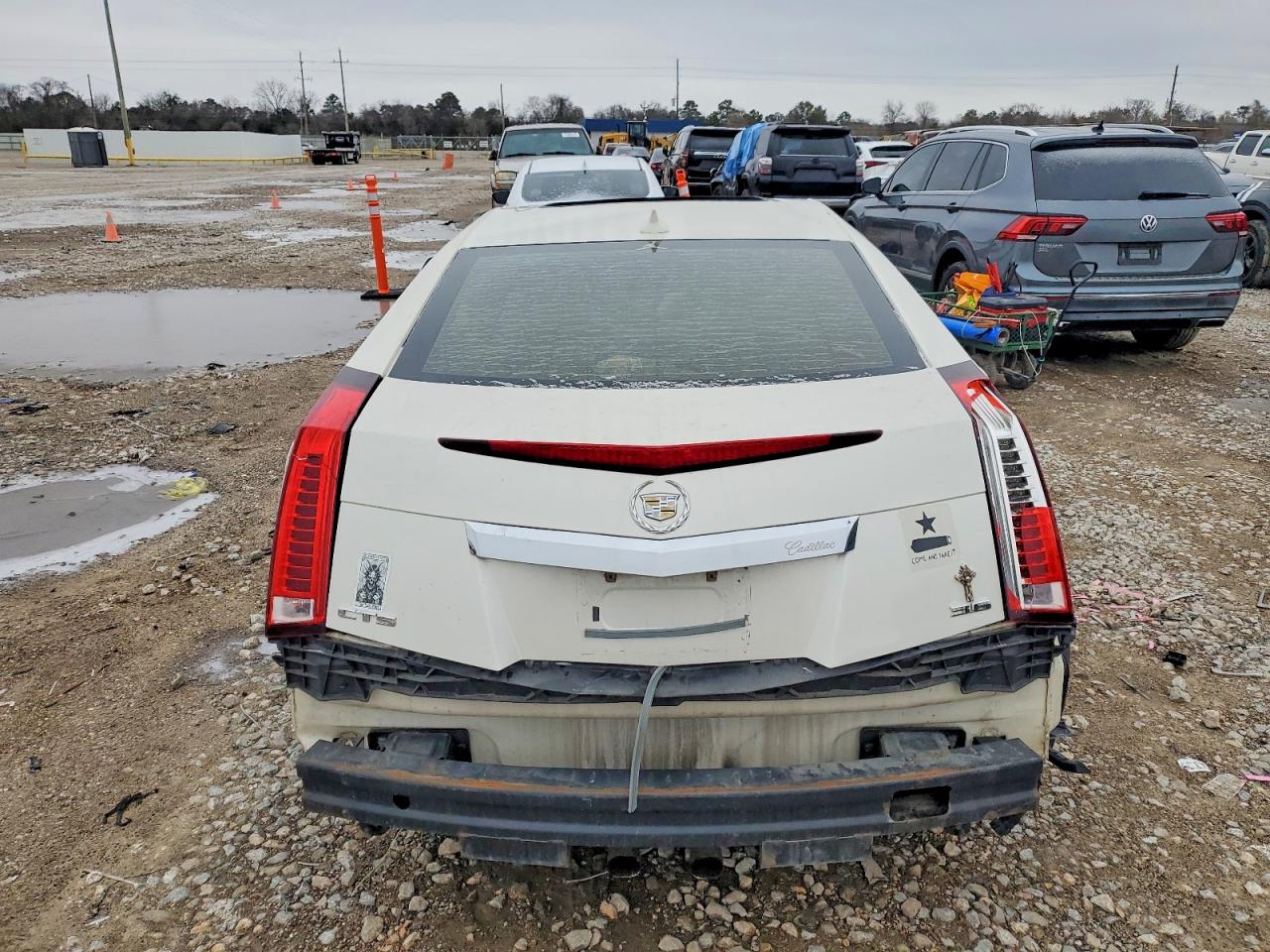 2011 Cadillac Cts White vin: 1G6DA1ED0B0153306