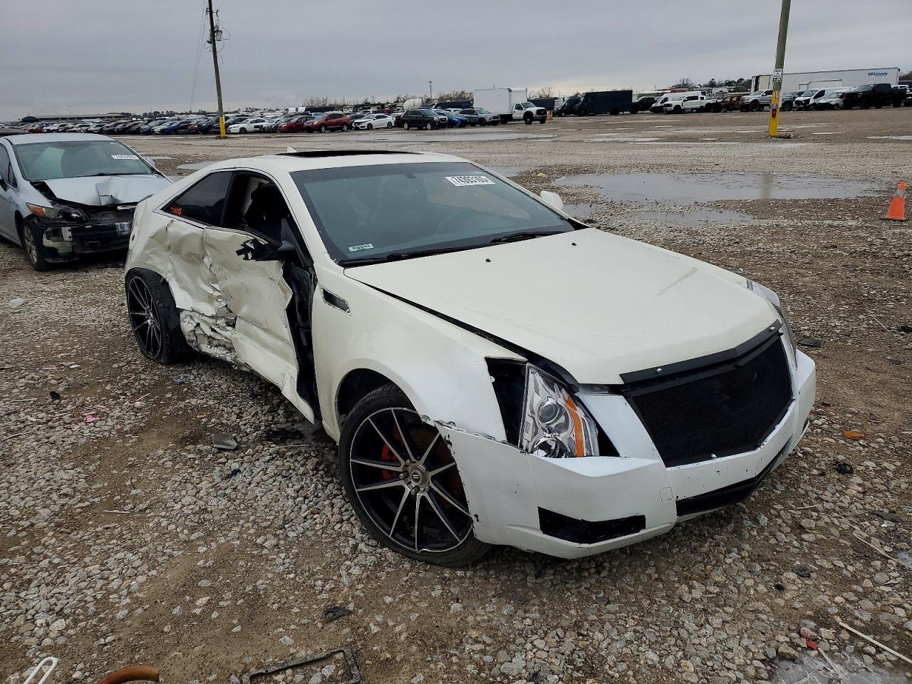 2011 Cadillac Cts White vin: 1G6DA1ED0B0153306