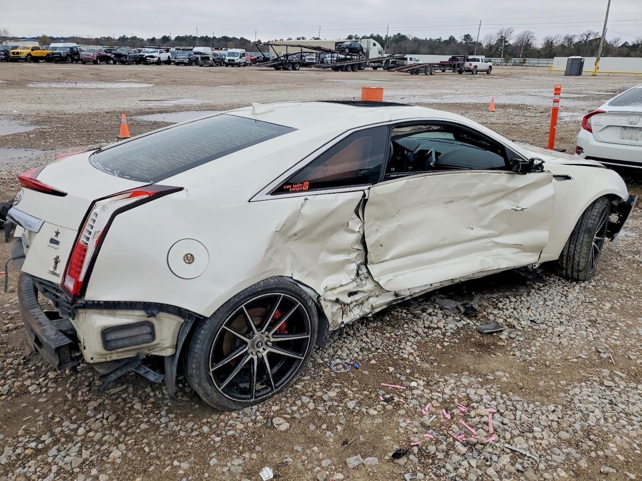 2011 Cadillac Cts White vin: 1G6DA1ED0B0153306
